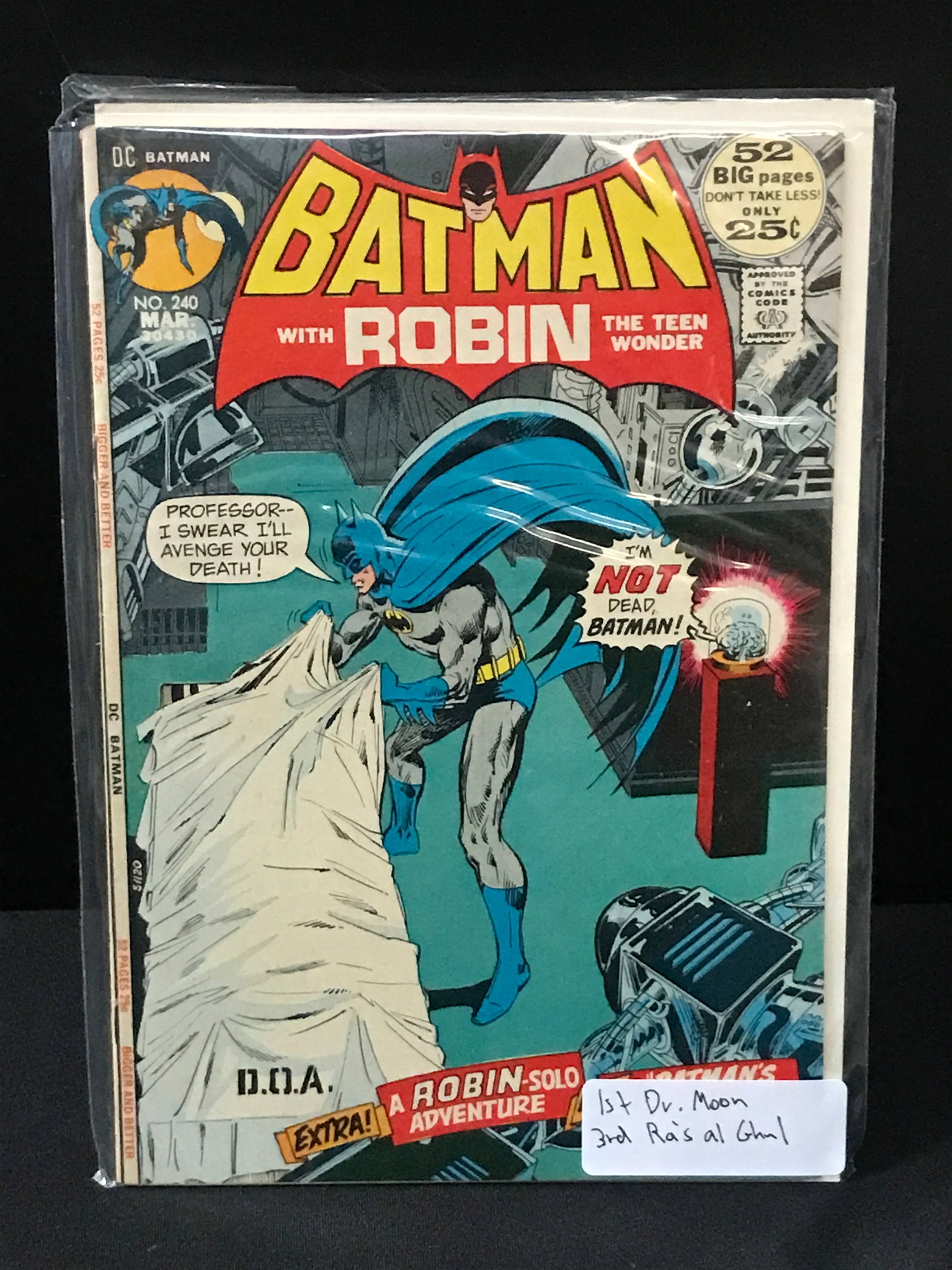 BATMAN #240 1ST DR. MOON (DC COMICS): Prices are in Canadian dollars
