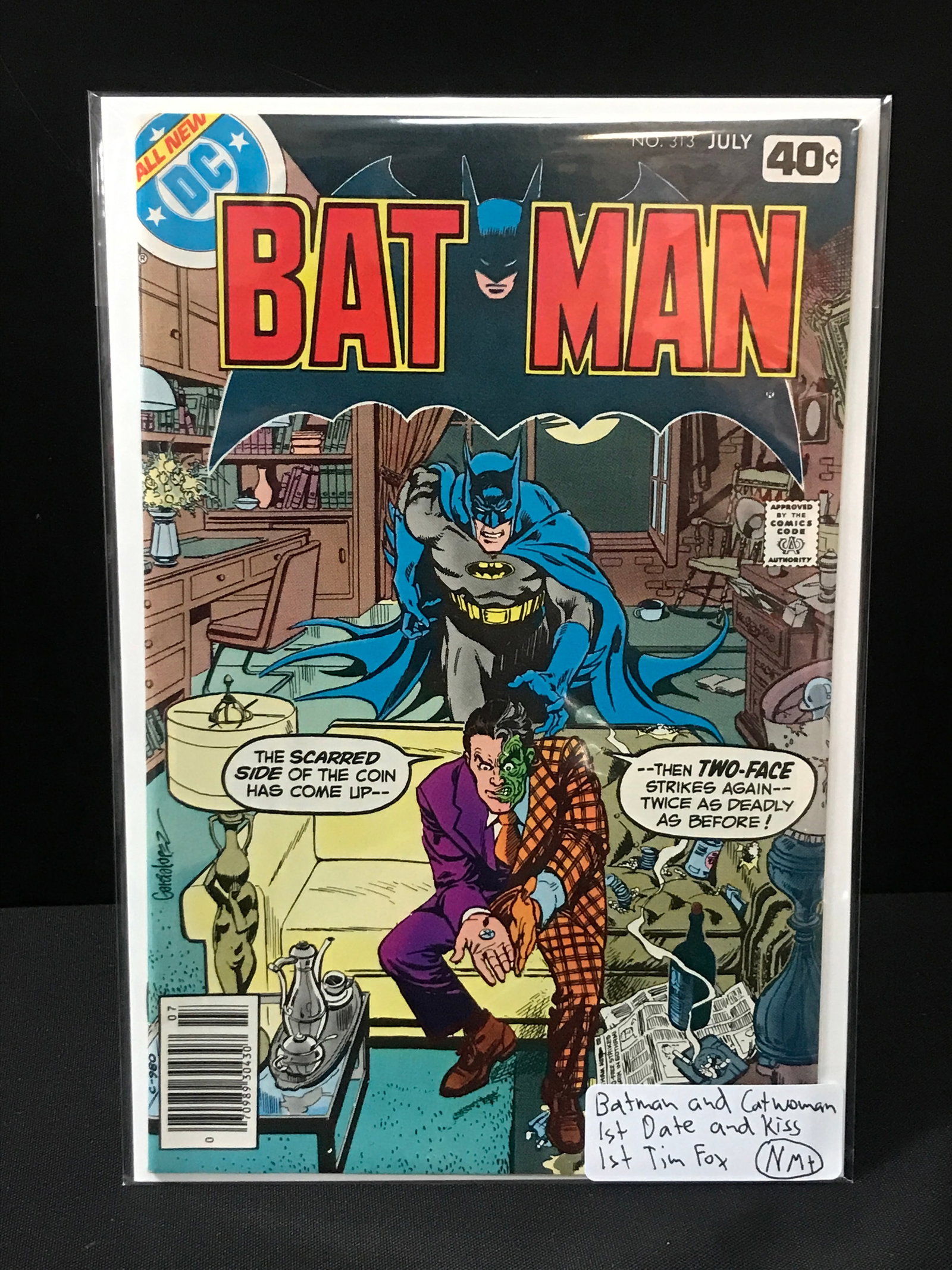 BATMAN #313 BATMAN AND CATWOMAN FIRST DATE AND KISS - DC COMICS: Prices are in Canadian dollars