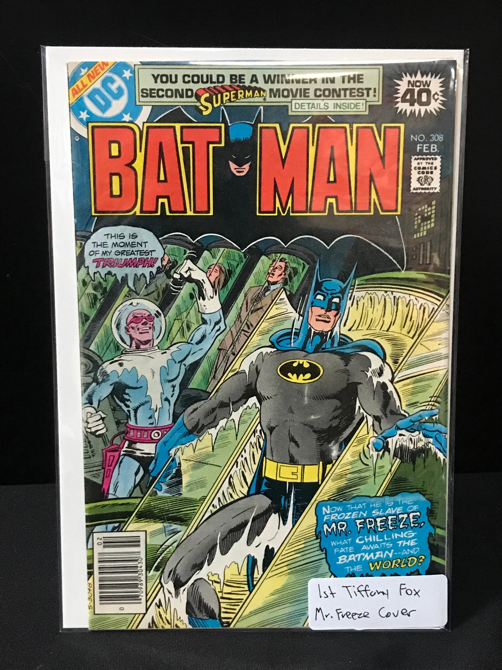 BATMAN #308 1ST TIFFANY FOX - DC COMICS: Prices are in Canadian dollars