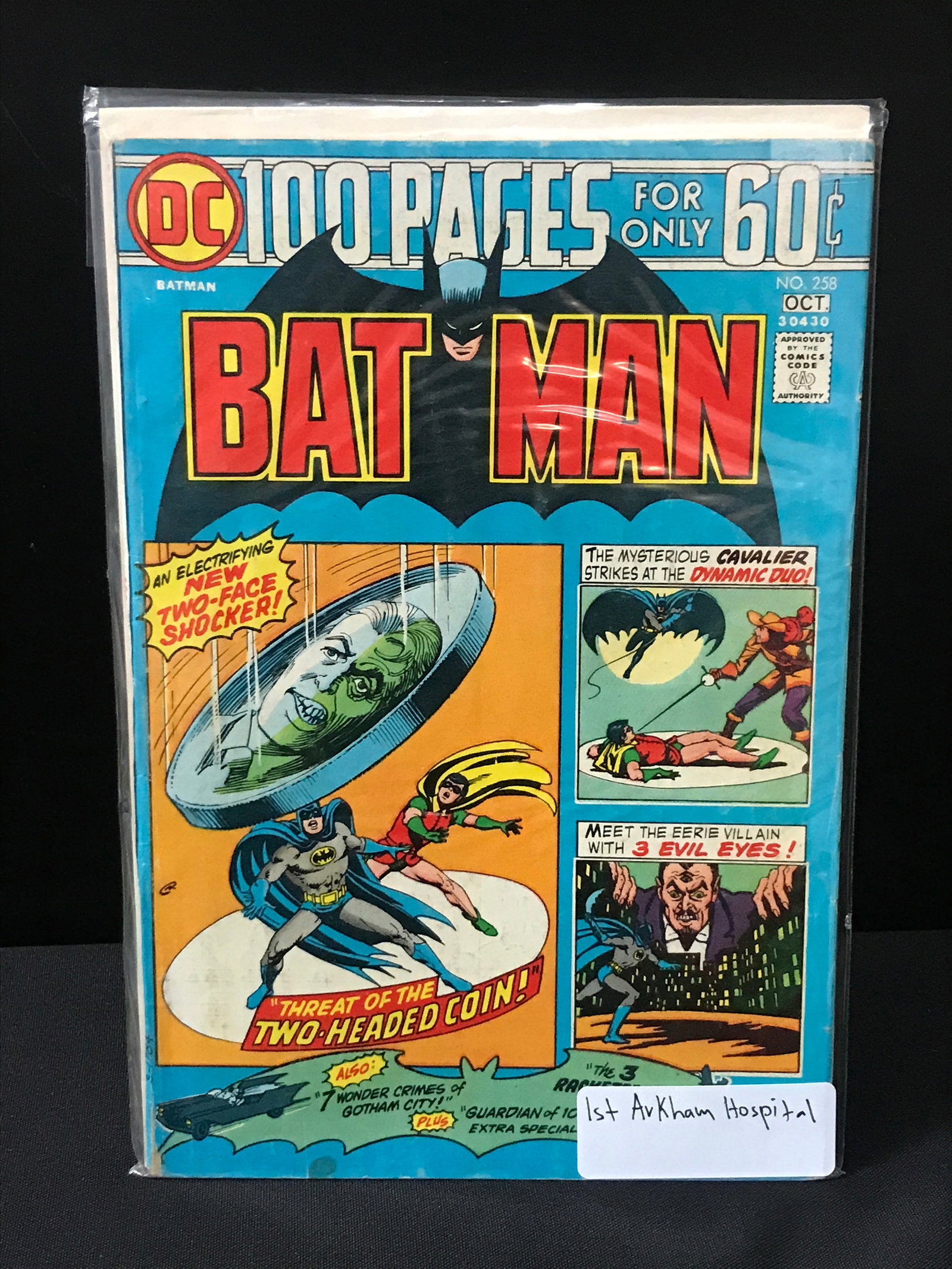 BATMAN #258 1ST ARKHAM HOSPITAL - DC COMICS: Prices are in Canadian dollars