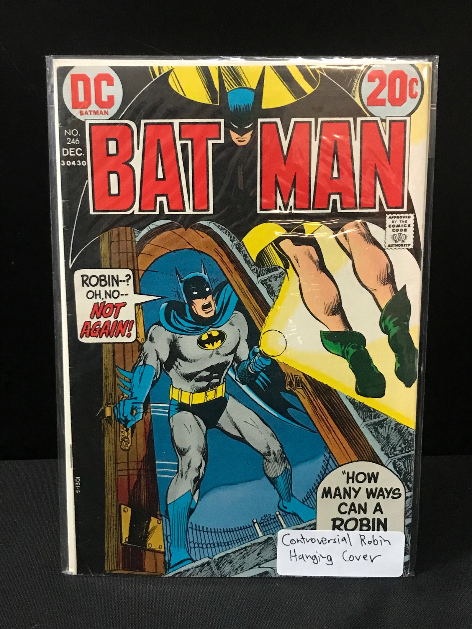 BATMAN #246 CONTROVERSIAL ROBIN HANGING COVER - DC COMICS: Prices are in Canadian Dollars