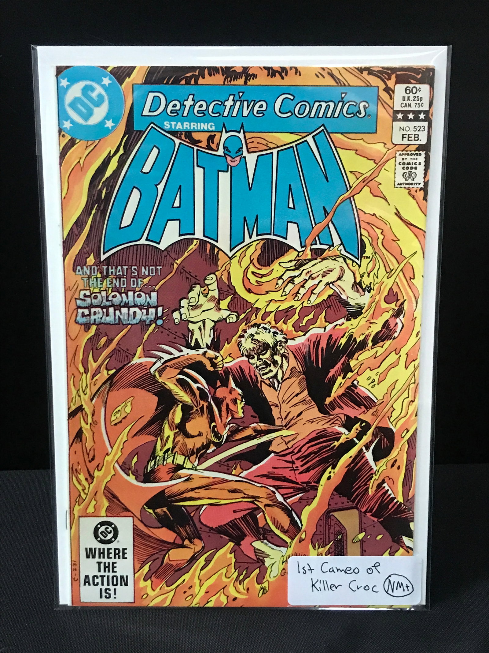 DETECTIVE COMICS #523 1ST CAMEO KILLER CROC - DC COMICS: Prices are in Canadian Dollars