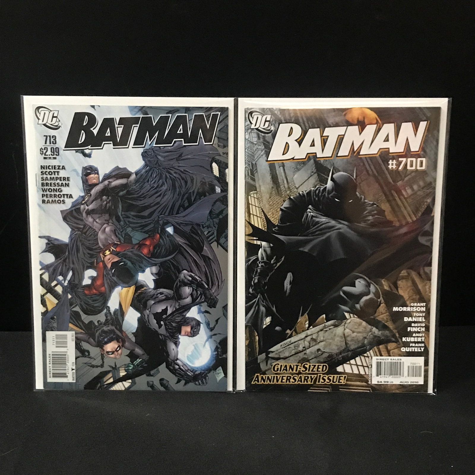 LOT OF 2 BATMAN COMICS - DC COMICS: Prices are in Canadian Dollars