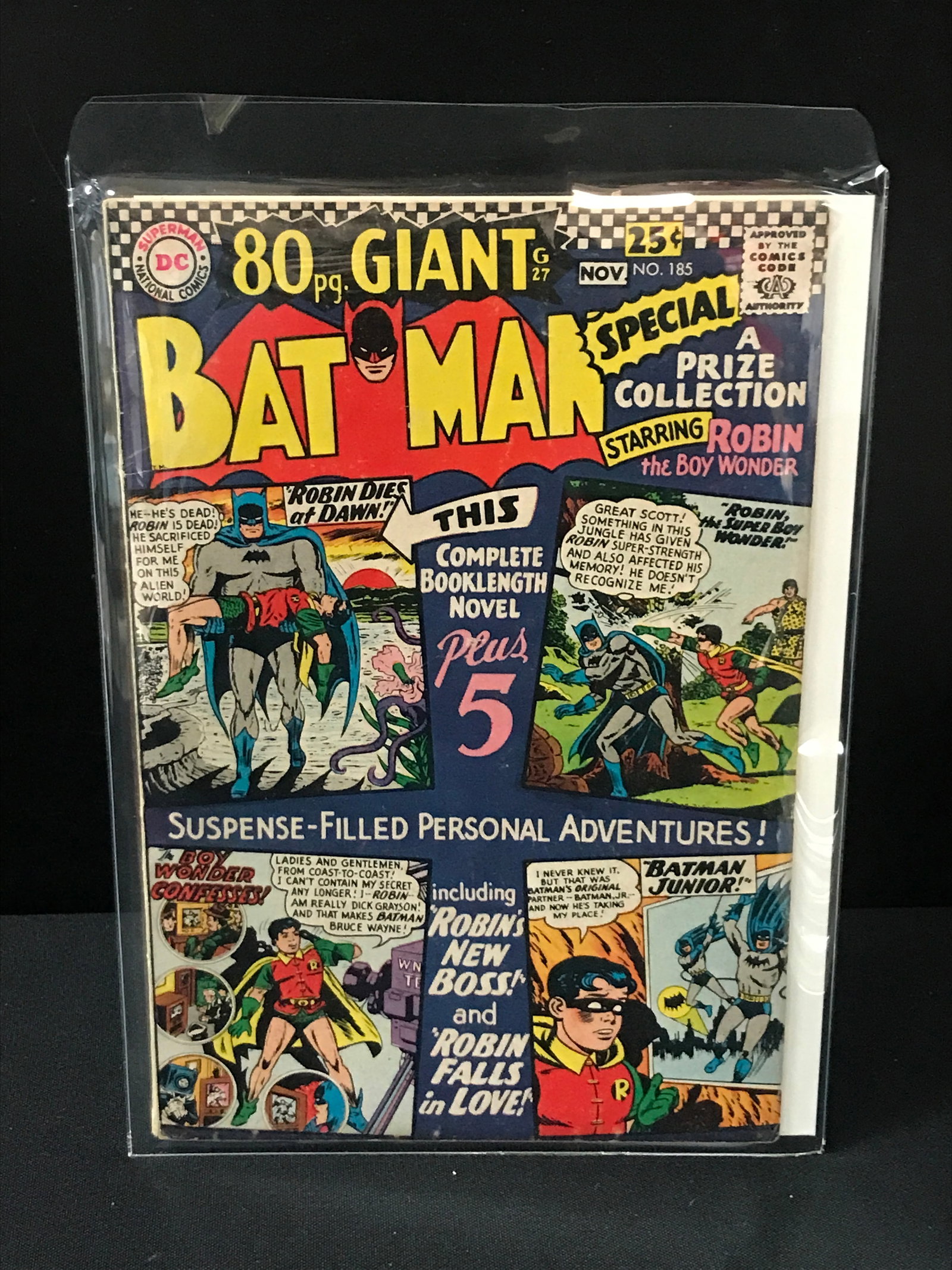 BATMAN #185 - DC COMICS: Prices are in Canadian Dollars