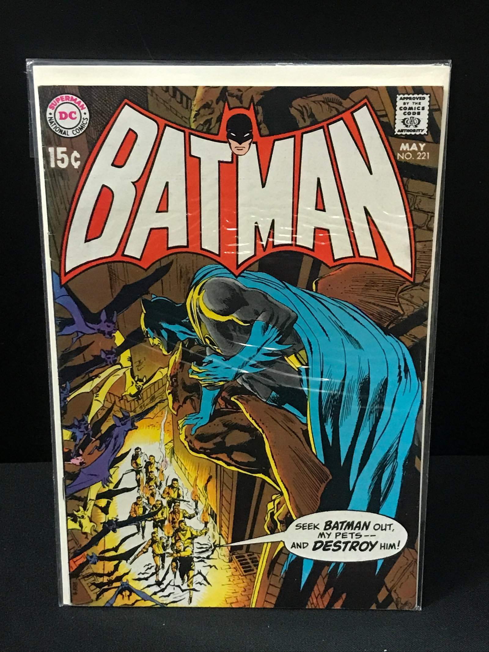 BATMAN #221 - DC COMICS (1 of 1)