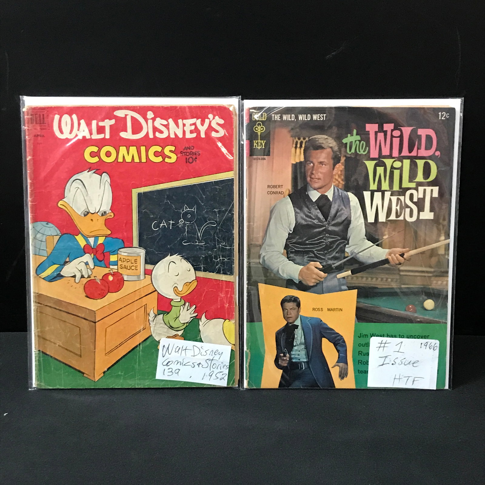 LOT OF 2 1950'S / 1960'S COMICS - VARIOUS TITLES AND PUBLISHERS: Prices are in Canadian dollars