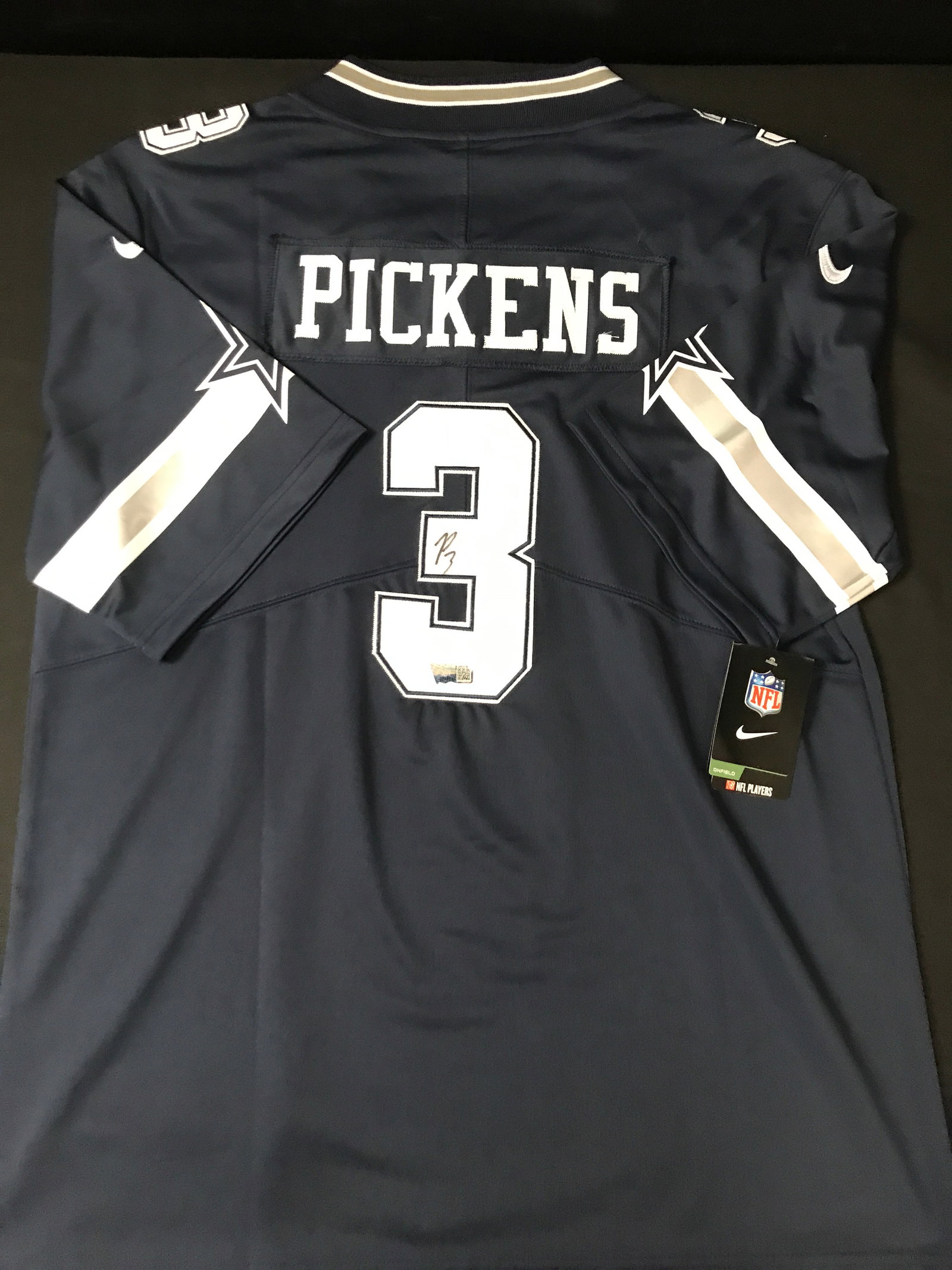 GEORGE PICKENS SIGNED DALLAS COWBOYS CUSTOM JERSEY - ACE COA: Prices are in Canadian dollars