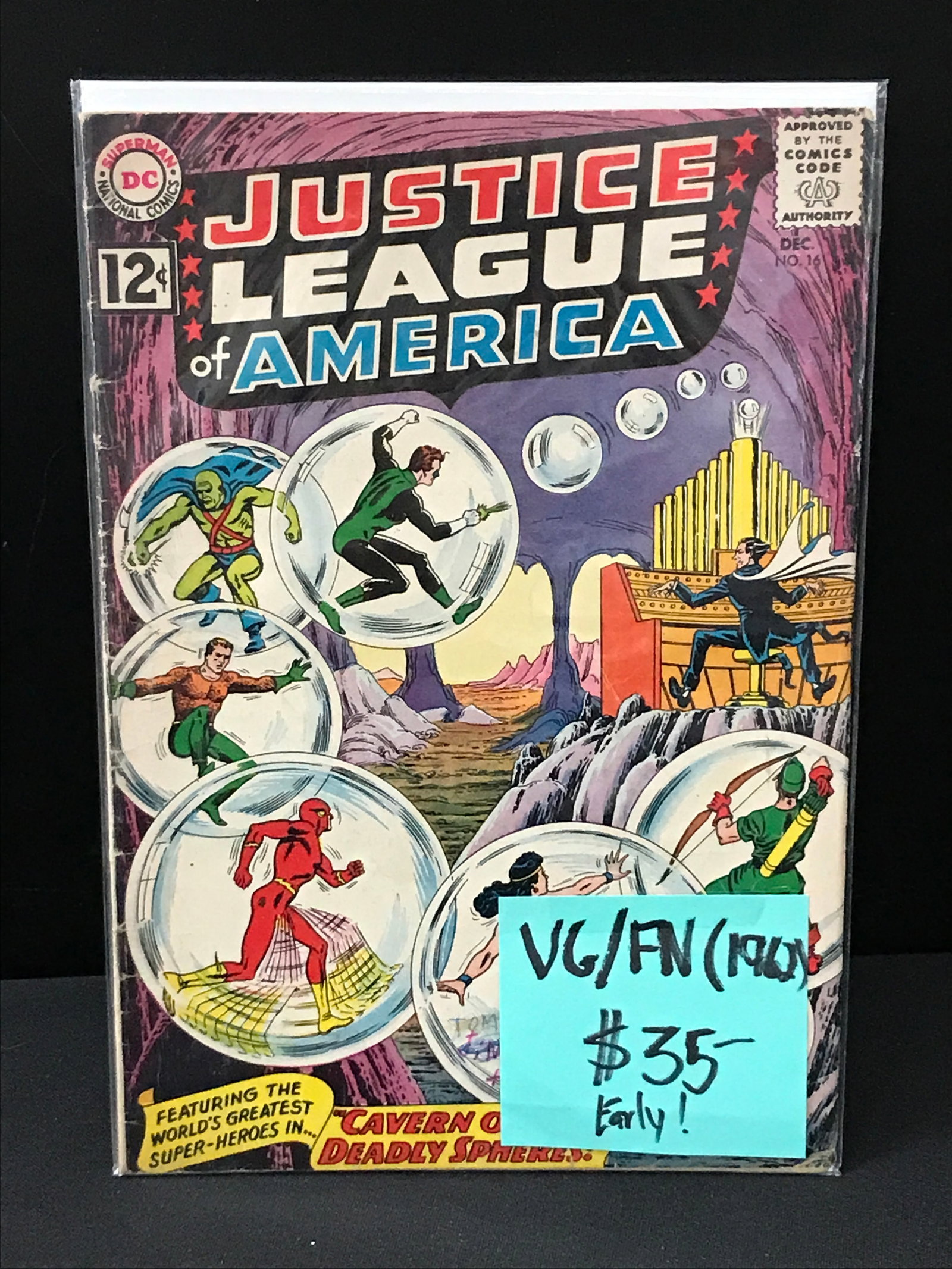 JUSTICE LEAGUE OF AMERICA #16 - DC COMICS (1 of 1)