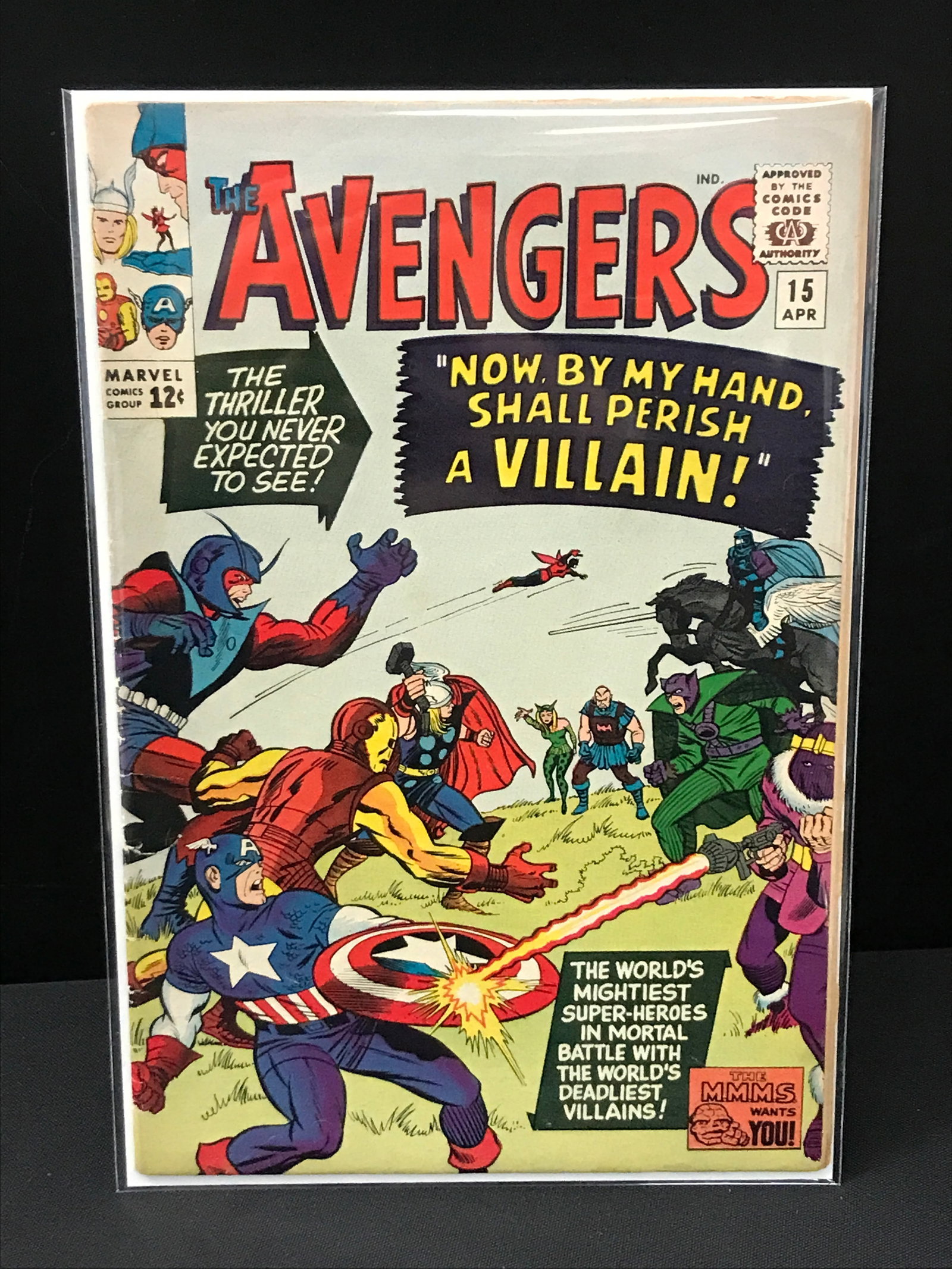 THE AVENGERS #15 - MARVEL COMICS (1 of 1)