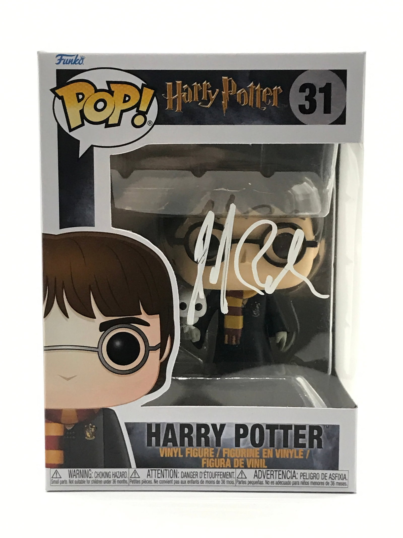 DANIEL RADCLIFFE SIGNED HARRY POTTER FUNKO POP - KB COA: Prices are in Canadian dollars