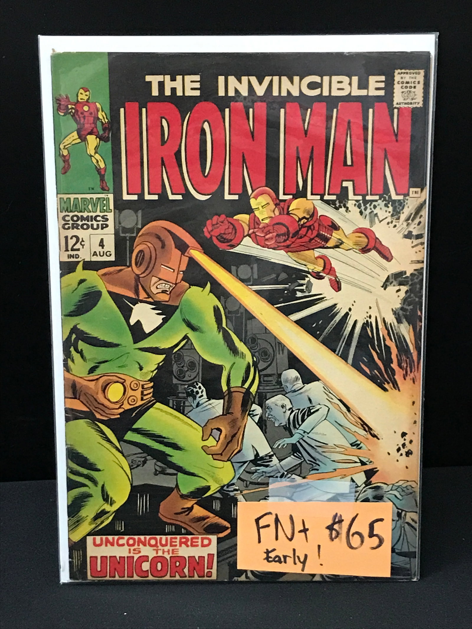 IRON MAN #4 - MARVEL COMICS (1 of 1)