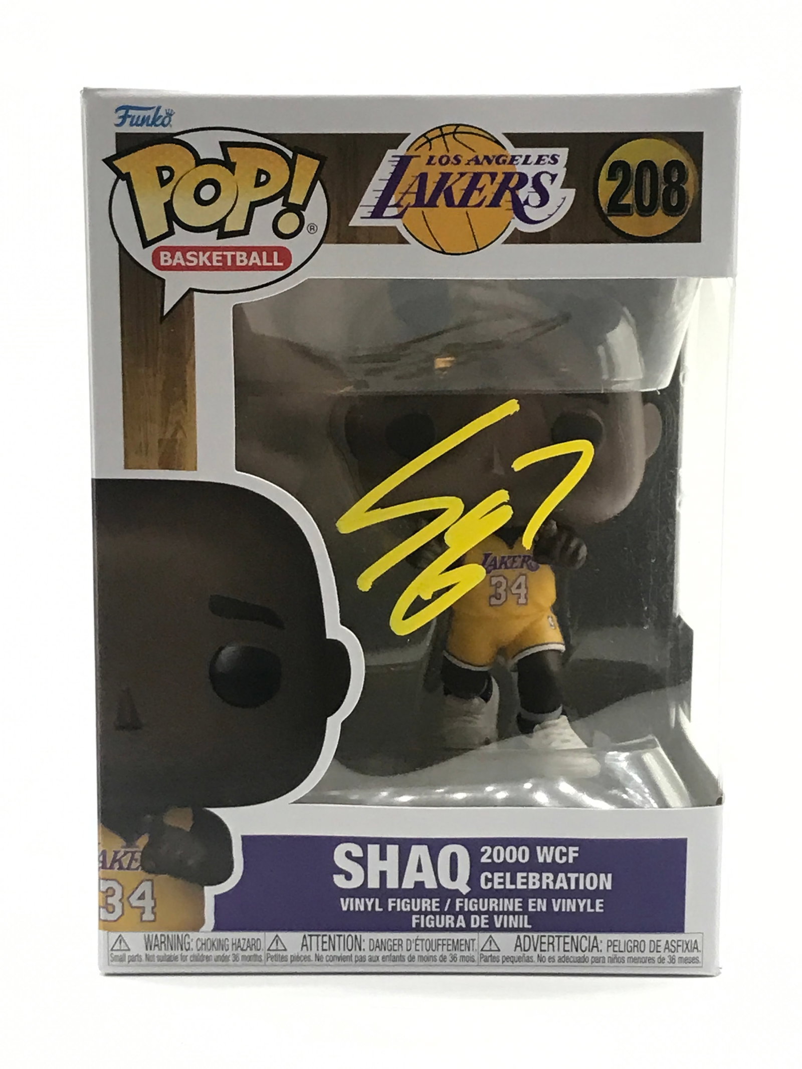SHAQUILLE O'NEAL SIGNED FUNKO POP - KB COA: Prices are in Canadian dollars
