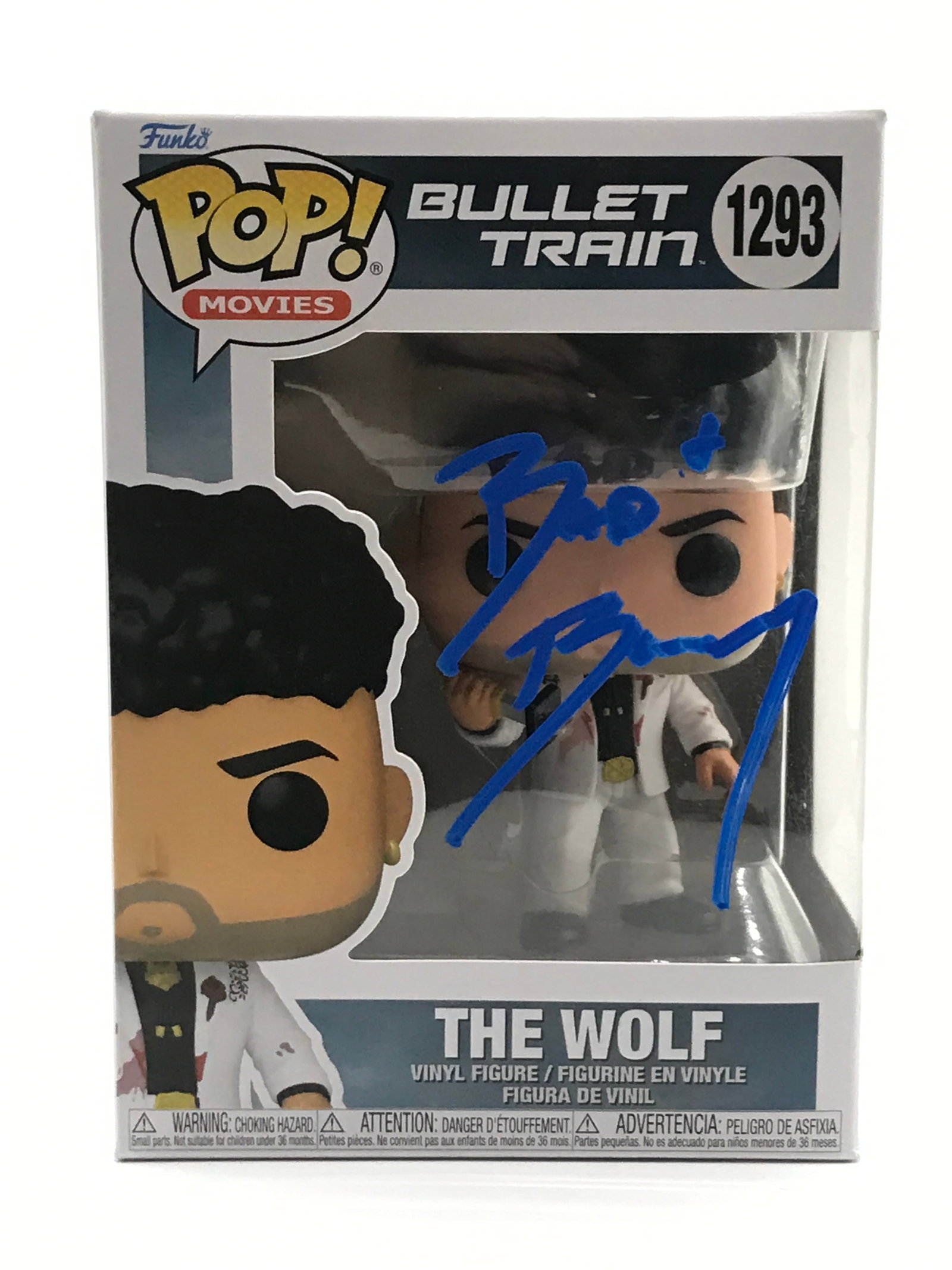 BAD BUNNY SIGNED WOLF FUNKO POP - KB COA: Prices are in Canadian dollars