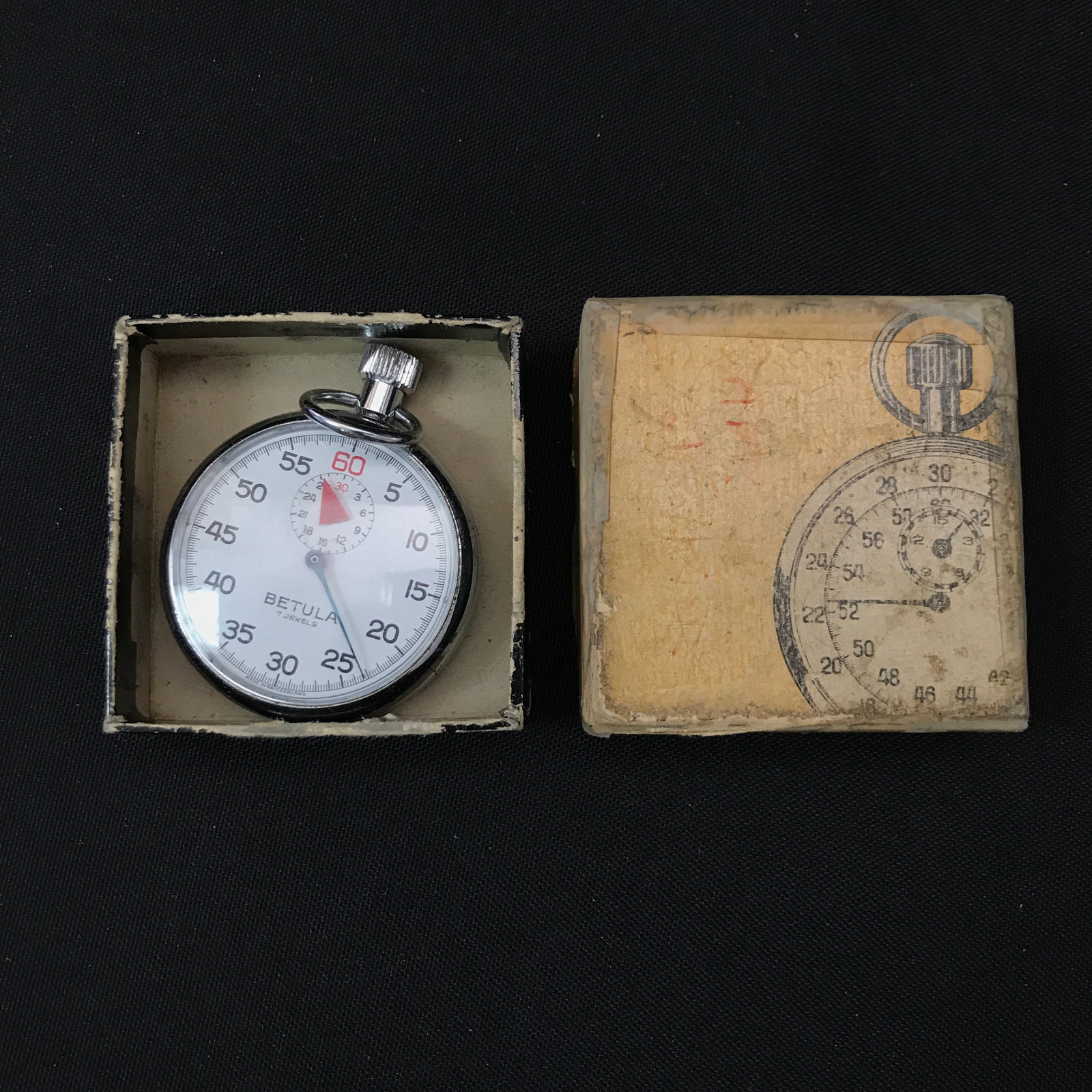 BETULA 7 JEWELS POCKET WATCH: Prices are in Canadian dollars