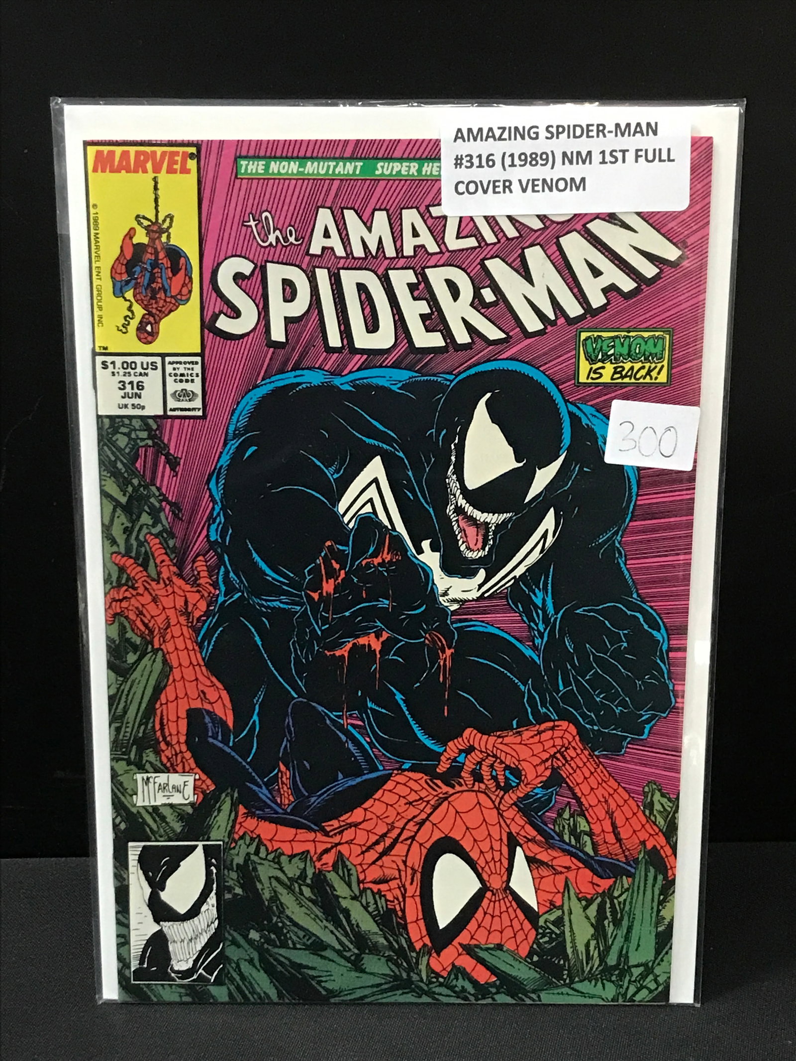 AMAZING SPIDERMAN #316 (1989) - MARVEL COMICS (1 of 1)
