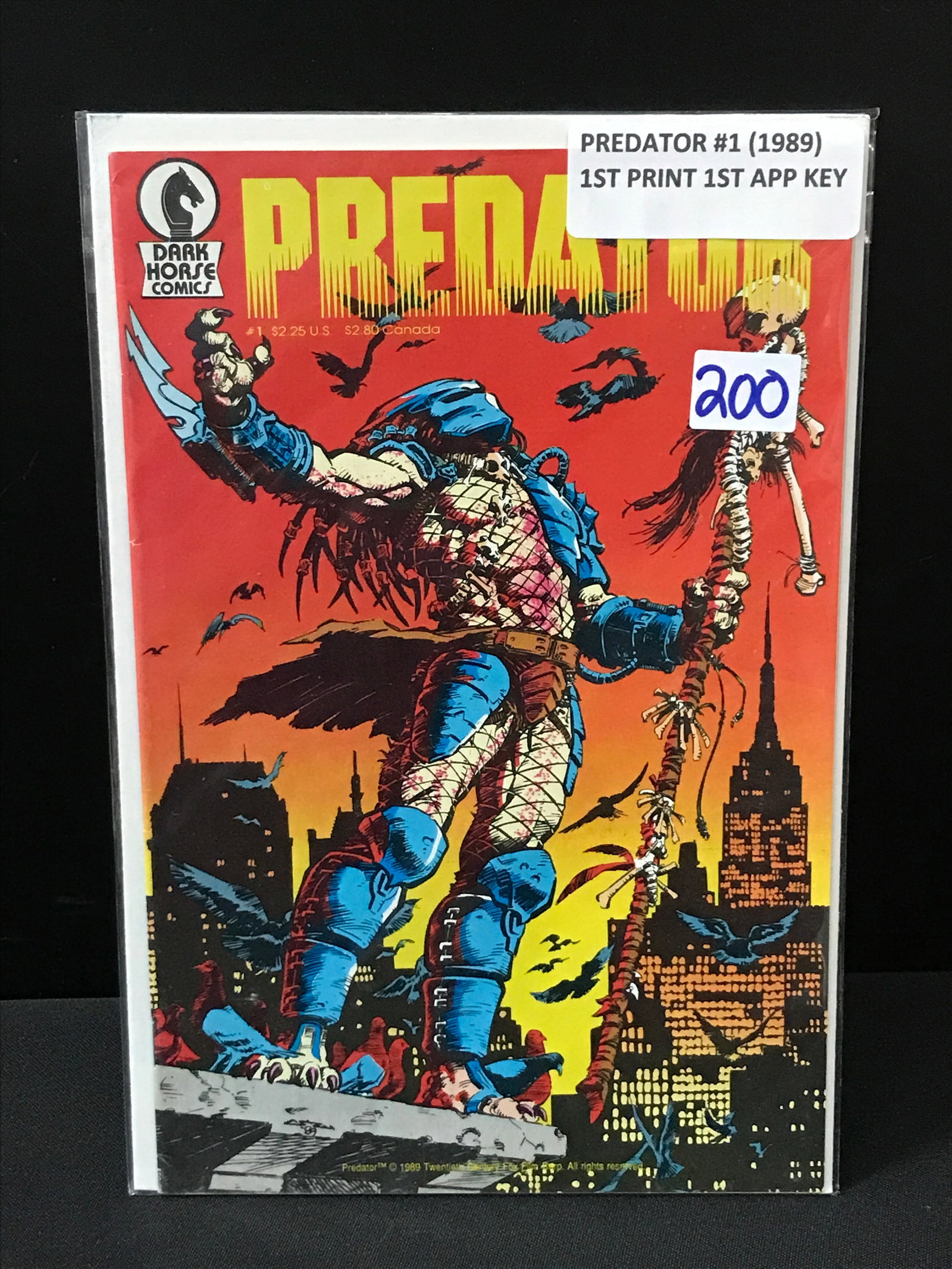 PREDATOR #1 (1989) 1ST PRINT - DARK HORSE COMICS: Prices are in Canadian dollars