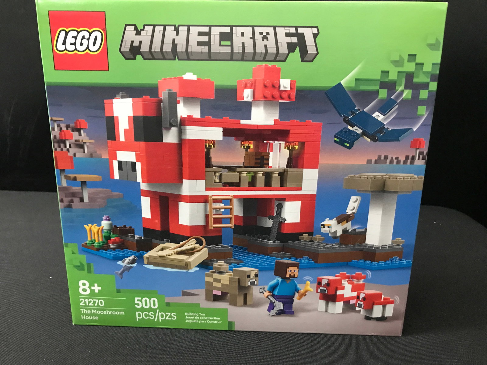 SEALED LEGO 21270 MINECRAFT THE MUSHROOM HOUSE IN ORIGINAL PACKAGING: Prices are in Canadian dollars