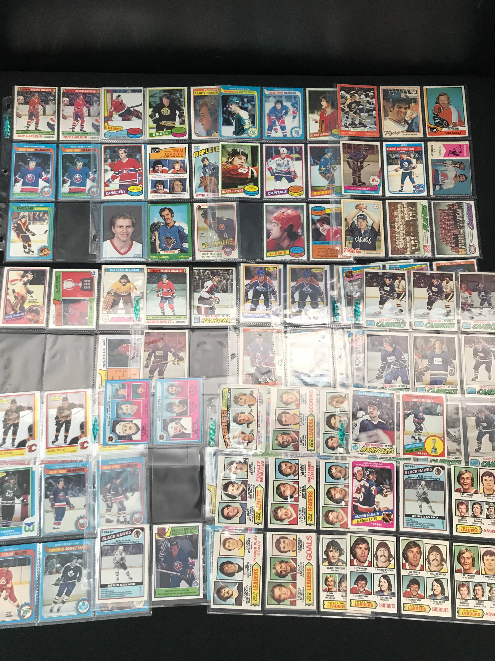 1970'S O PEE CHEE HOCKEY CARD LOT: Prices are in Canadian dollars
