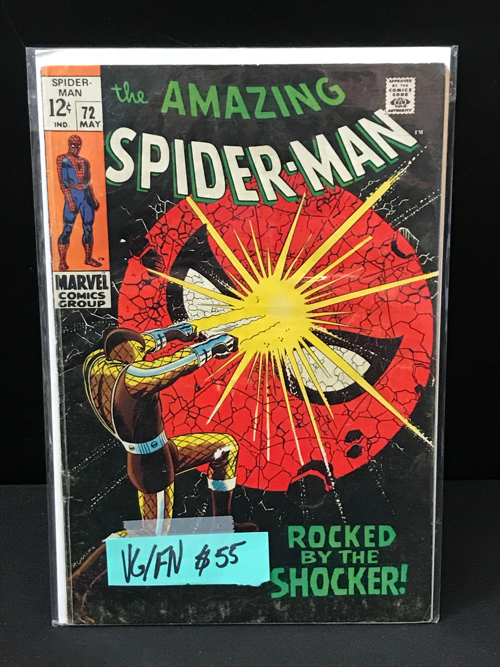 THE AMAZING SPIDERMAN #72 - MARVEL COMICS (1 of 1)