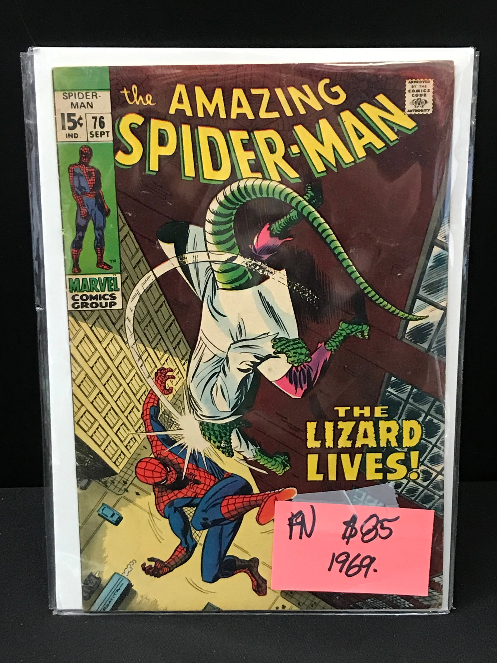 THE AMAZING SPIDERMAN #76 (1969) - MARVEL COMICS (1 of 1)