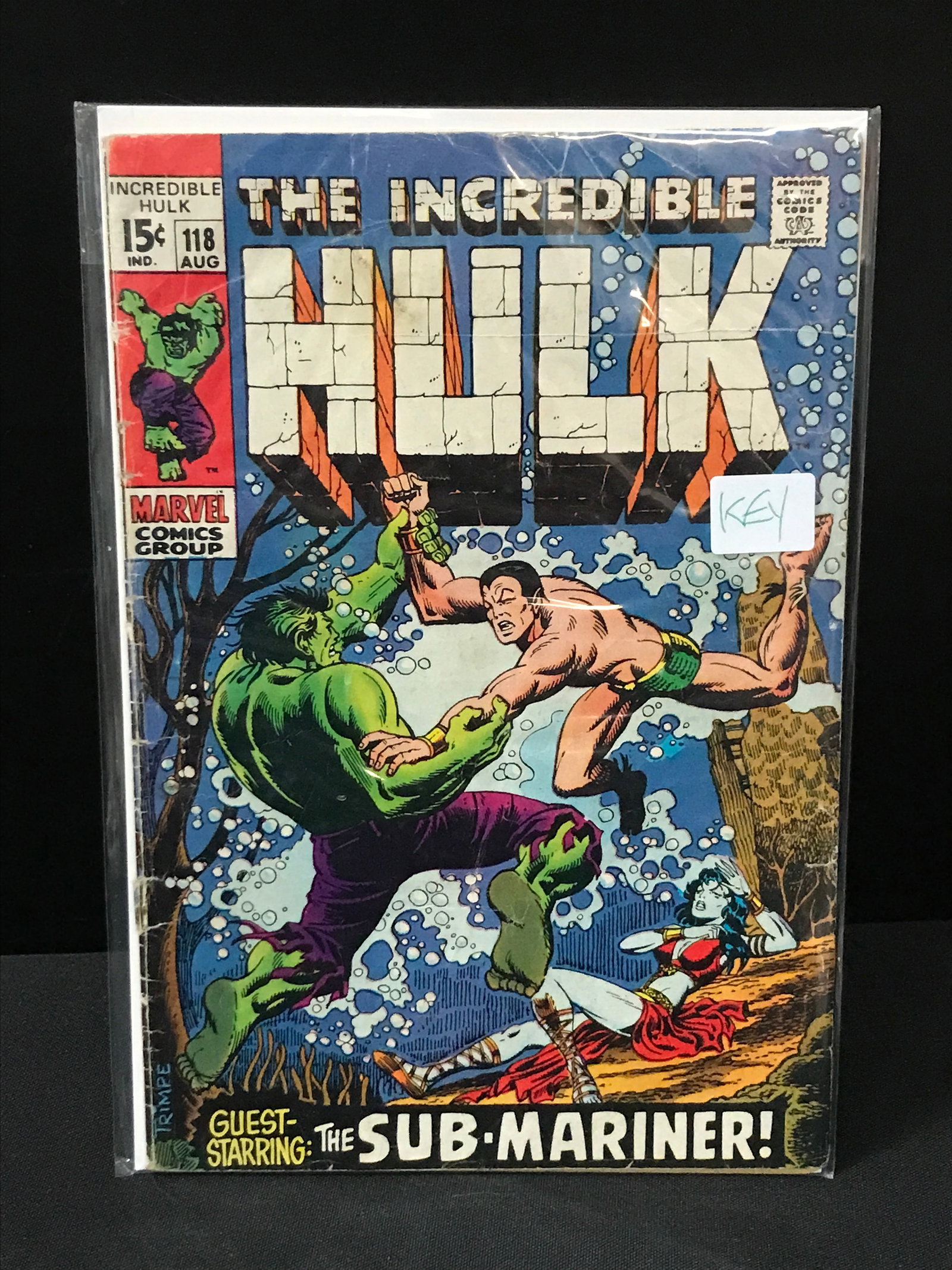 THE INCREDIBLE HULK #118 - MARVEL COMICS (1 of 1)