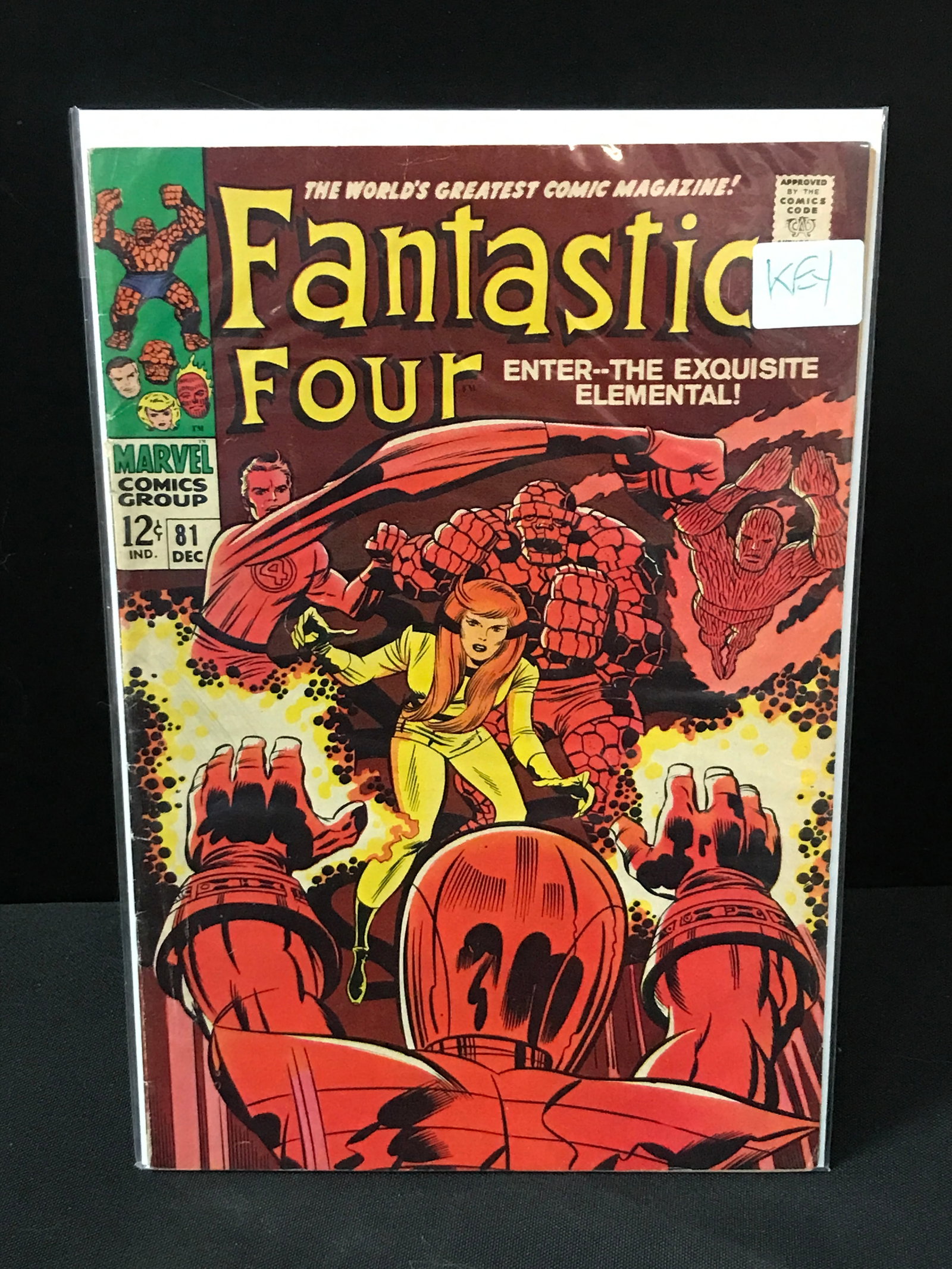FANTASTIC FOUR #81 - MARVEL COMICS (1 of 1)