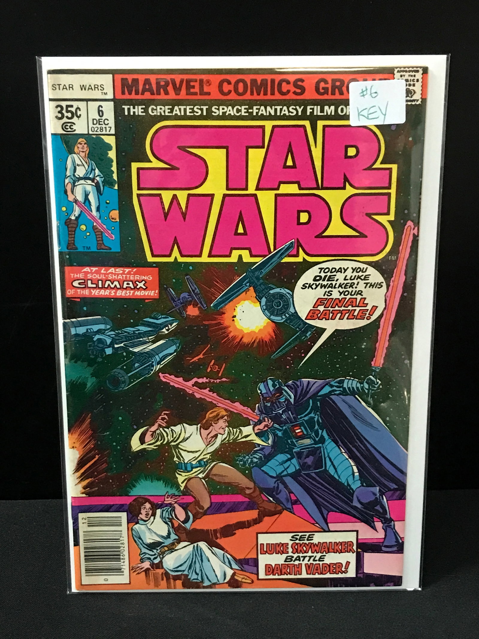 STAR WARS #6 - MARVEL COMICS (1 of 1)