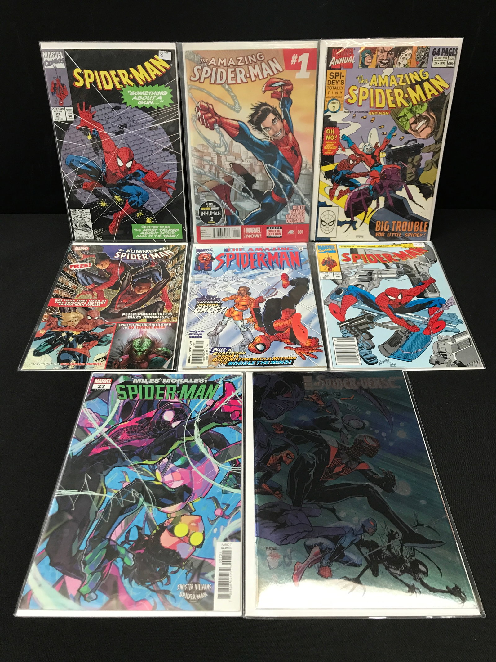 LOT OF 8 SPIDERMAN COMICS - MARVEL COMICS (1 of 1)