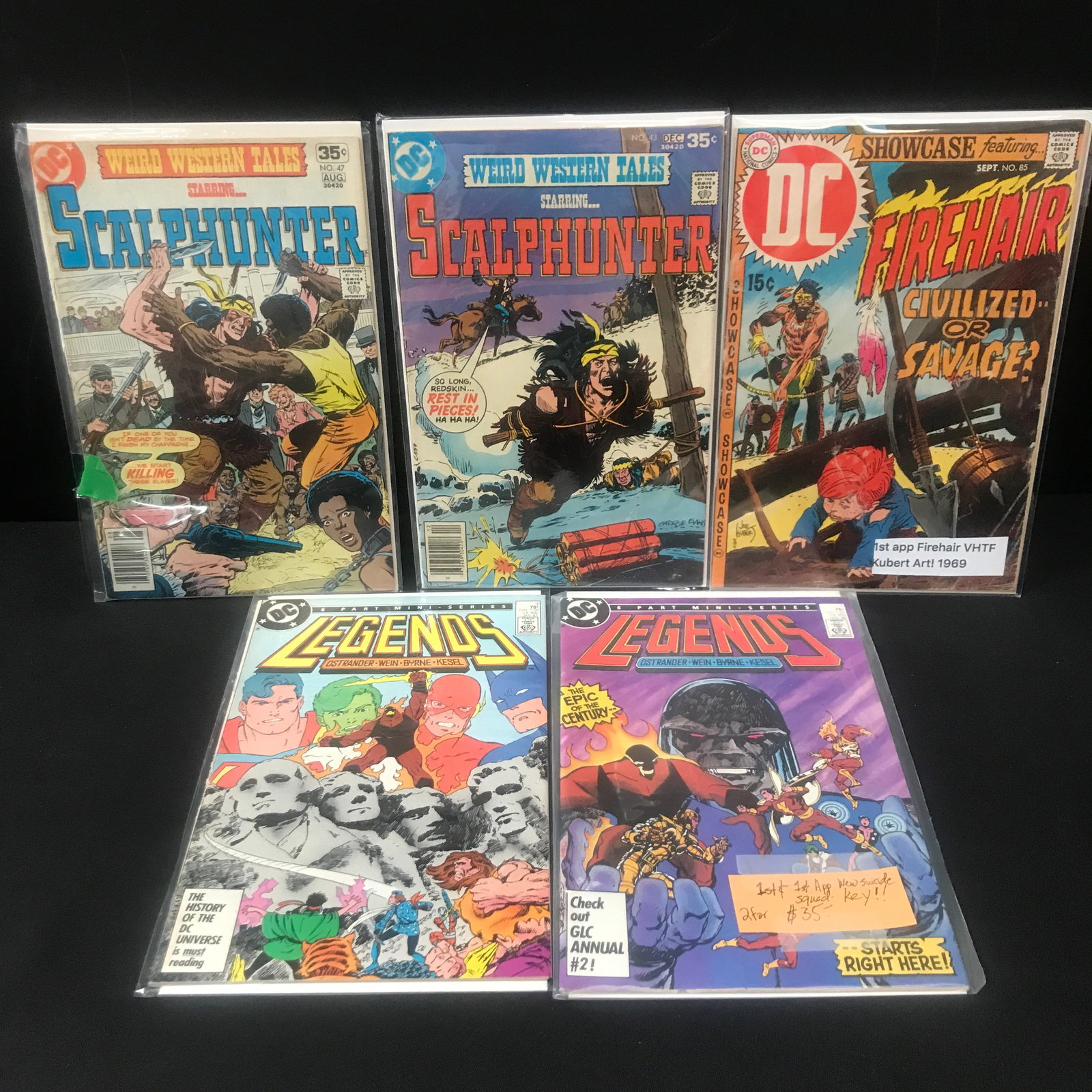 LOT OF 5 DC COMICS - VARIOUS TITLES (1 of 1)