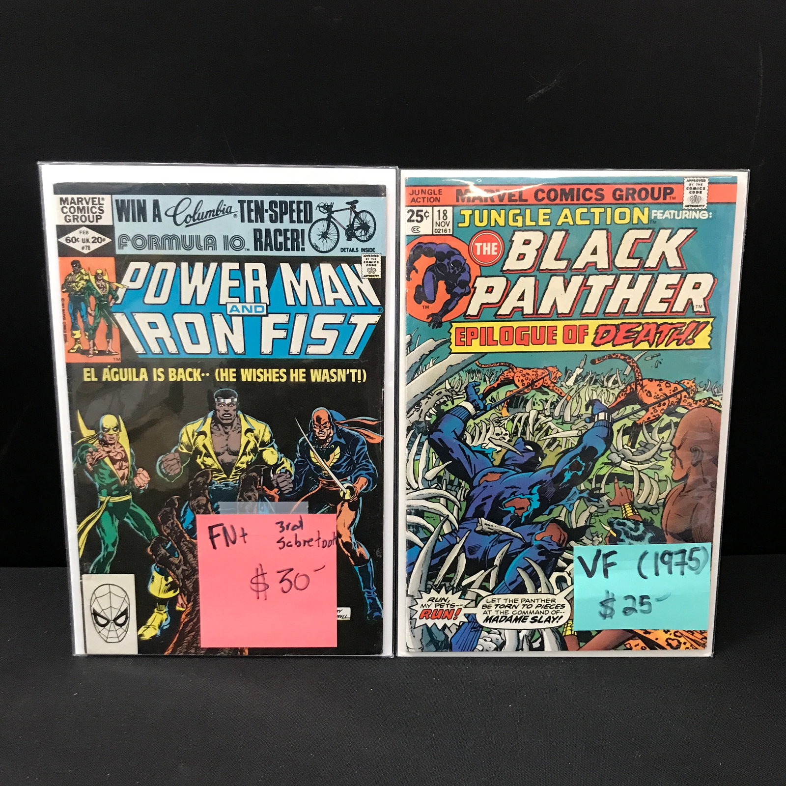 LOT OF 2 MARVEL COMICS (1 of 1)