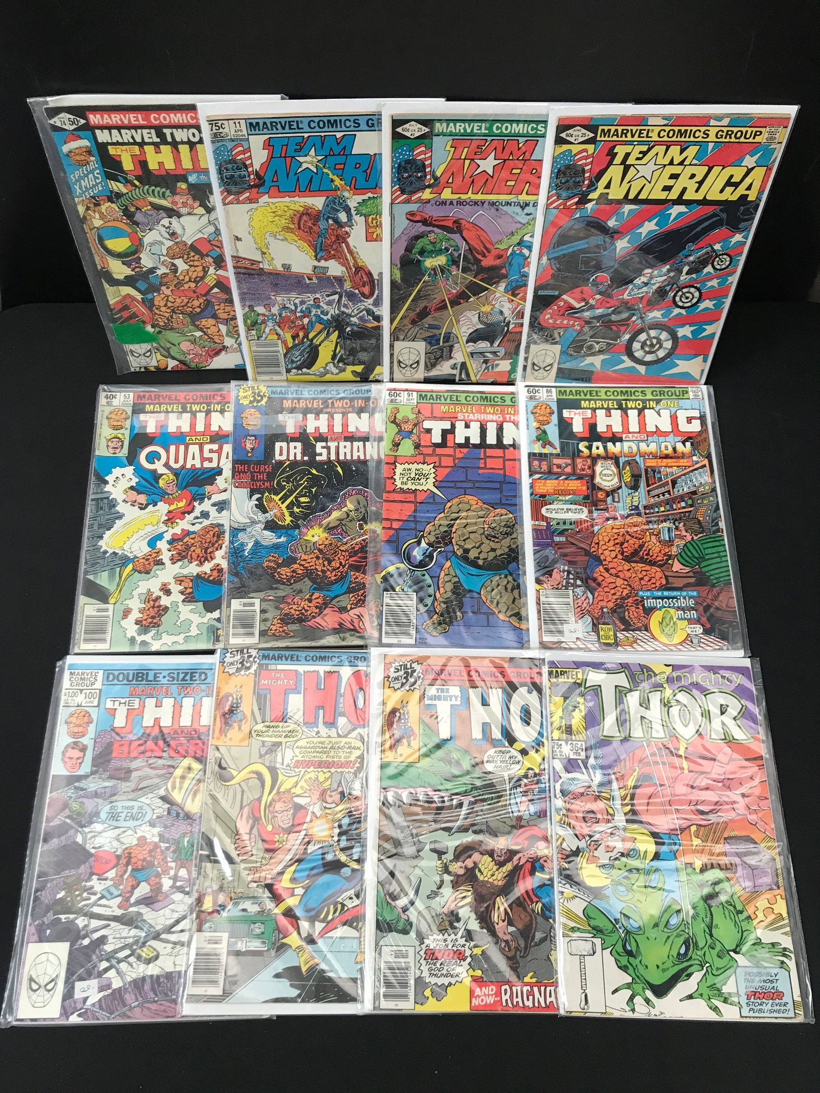 LOT OF 12 MARVEL COMICS - VARIOUS TITLES (1 of 1)