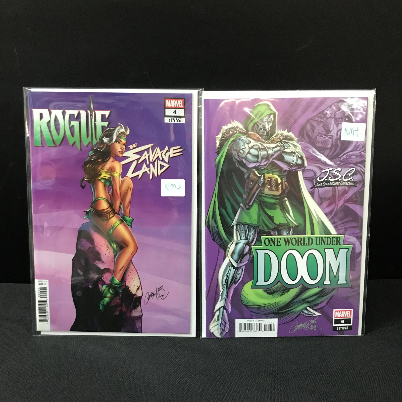 LOT OF 2 MARVEL VARIANT EDITION COMICS: Prices are in Canadian dollars
