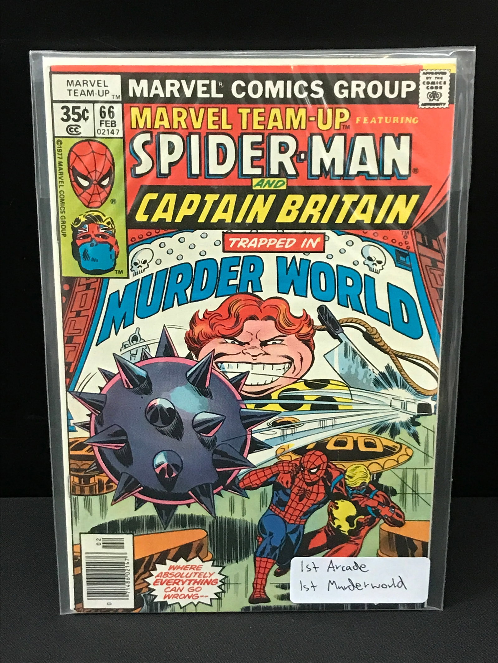 MARVEL TEAM UP #66 1ST ARCADE & MURDERWORLD - MARVEL COMICS: Prices are in Canadian dollars