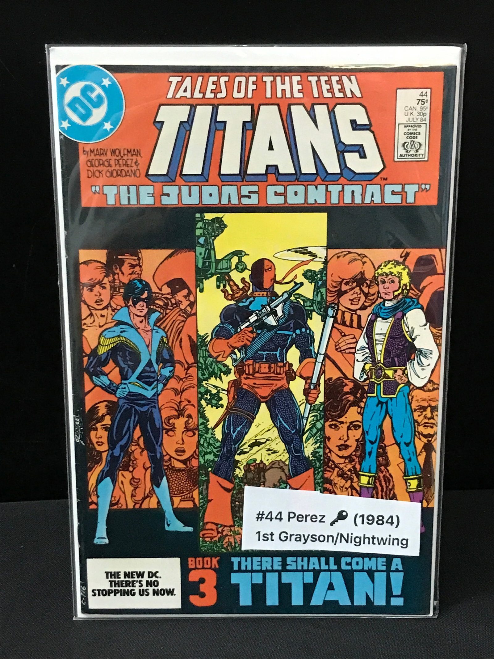 TALES OF THE TEEN TITANS #44 (1984) 1ST GRAYSON/NIGHTWING - DC COMICS: Prices are in Canadian dollars