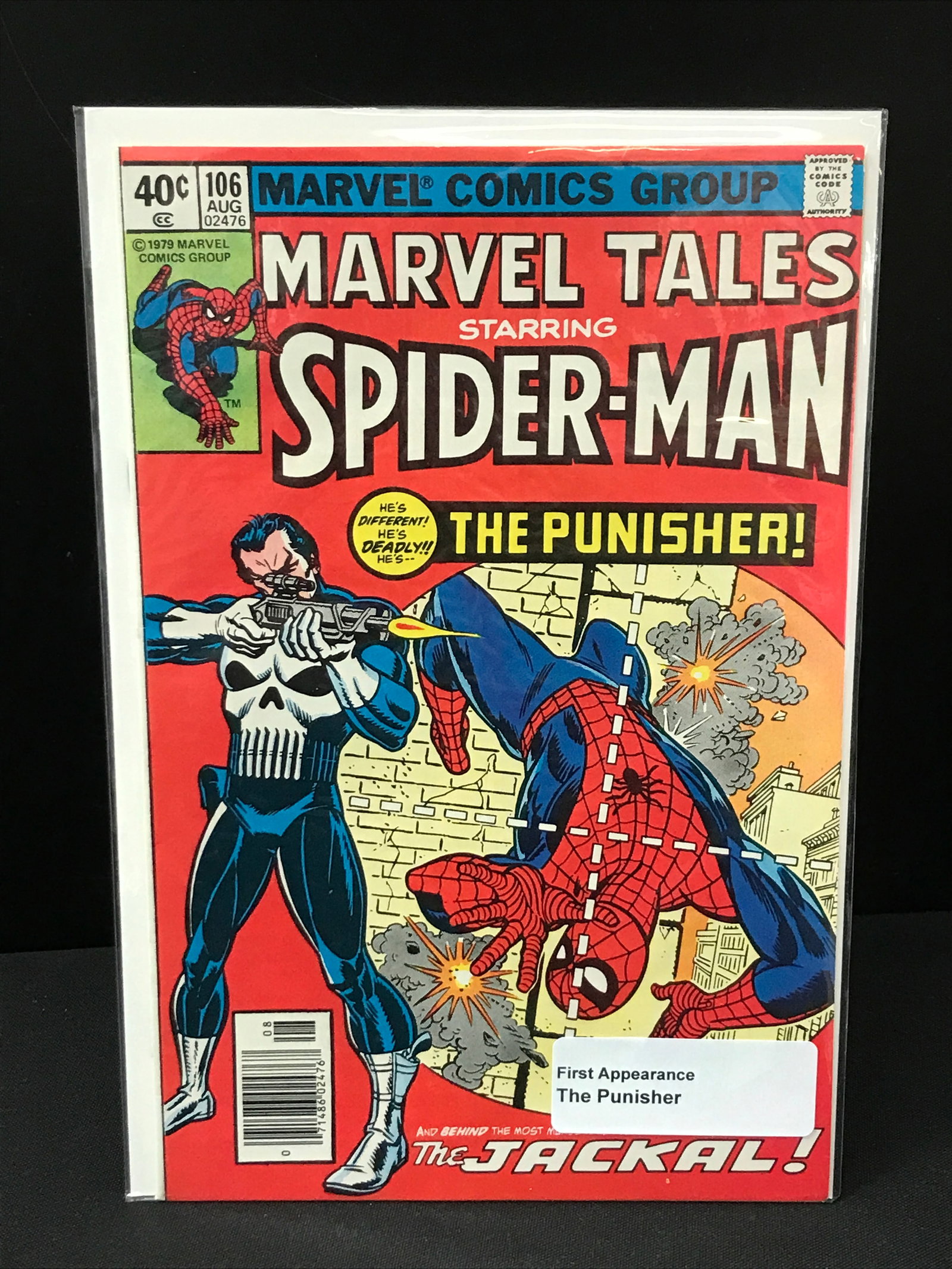 MARVEL TALES #106 1ST APP THE PUNISHER - MARVEL COMICS: Prices are in Canadian dollars