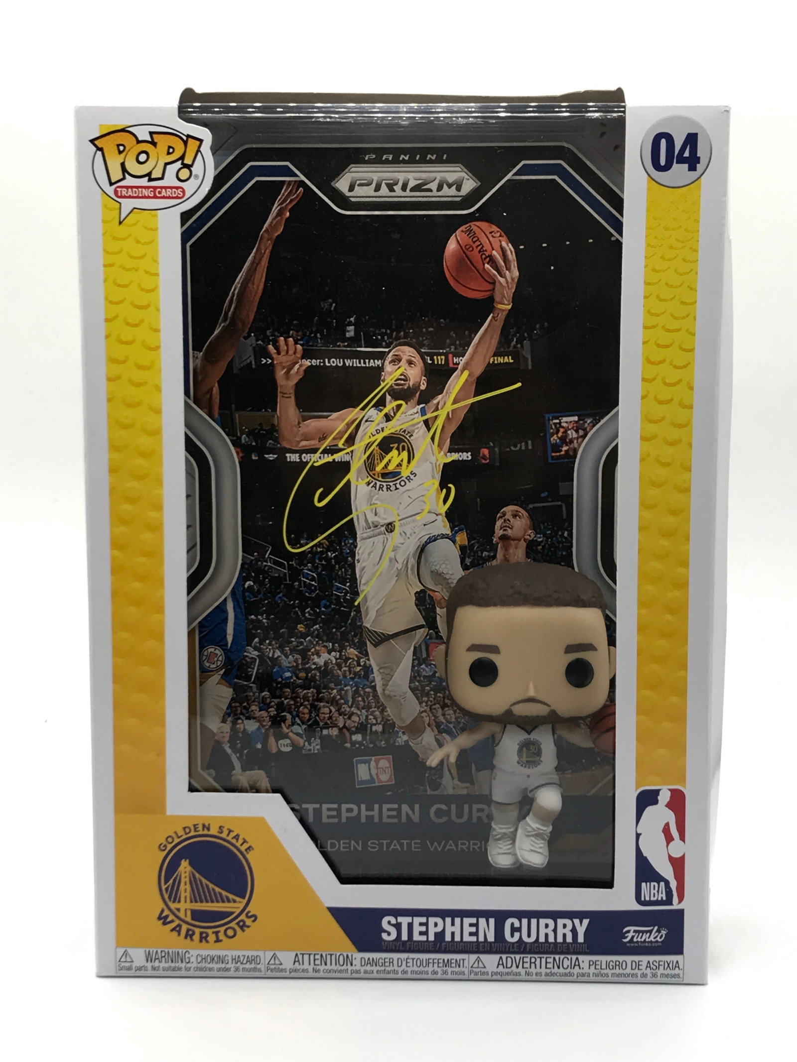 STEPHEN CURRY SIGNED FUNKO POP - ACE COA: Prices are in Canadian Dollars