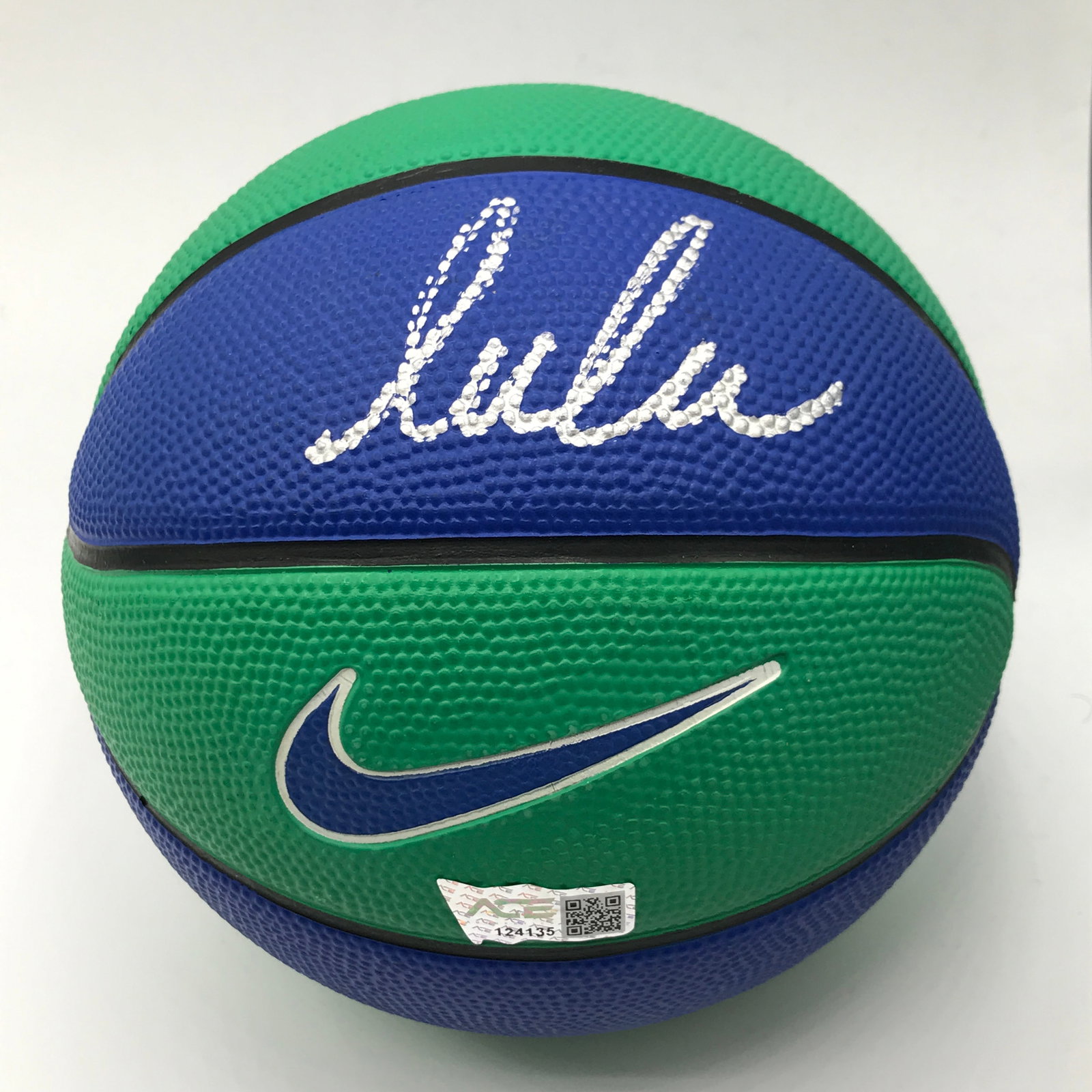 LUCA DONCIC SIGNED DALLAS MAVERICKS MINI BASKETBALL (ACE COA): Prices are in Canadian Dollars