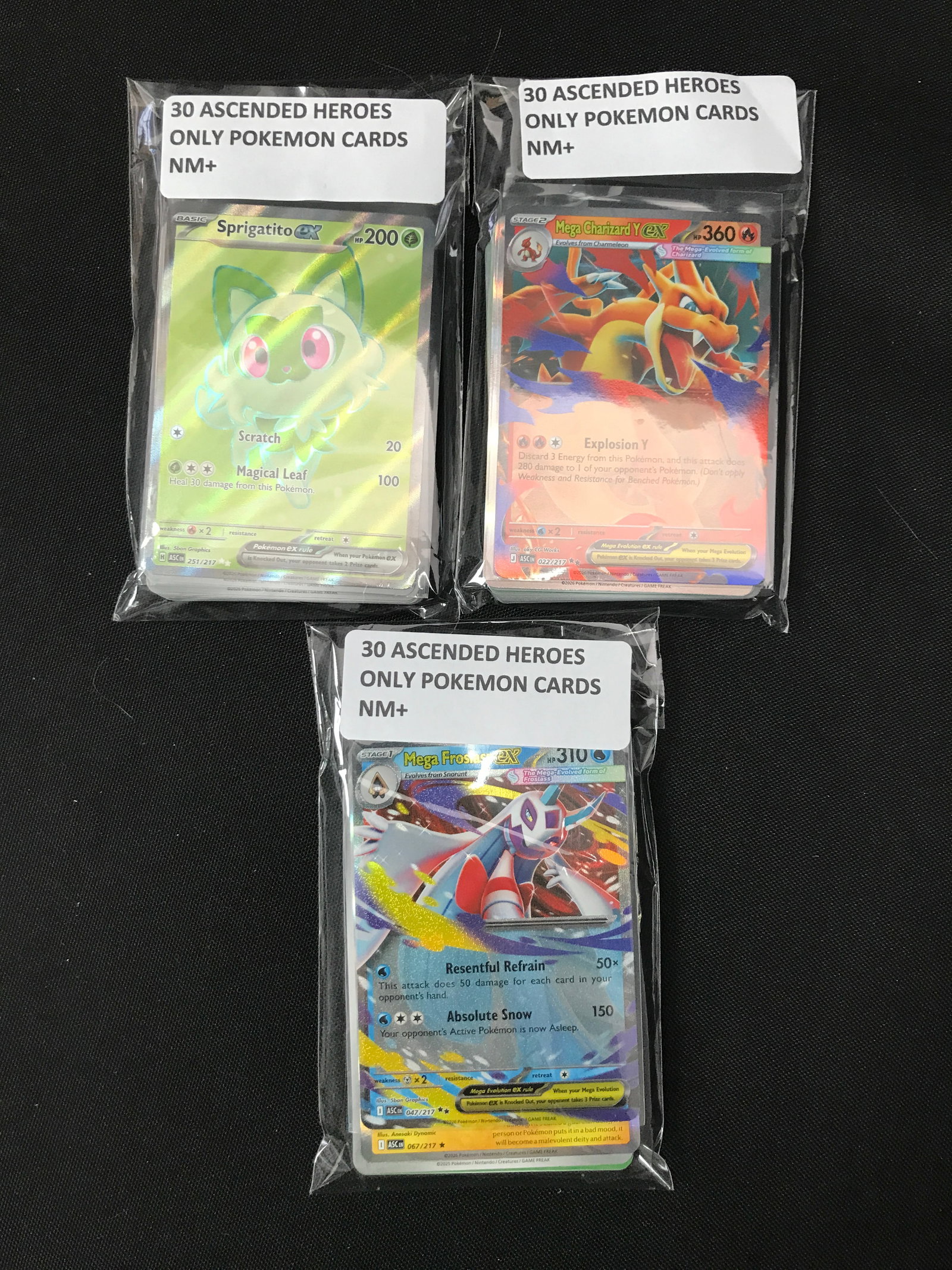 LOT OF 90 ASCENDED HEROES POKEMON CARDS: Prices are in Canadian dollars