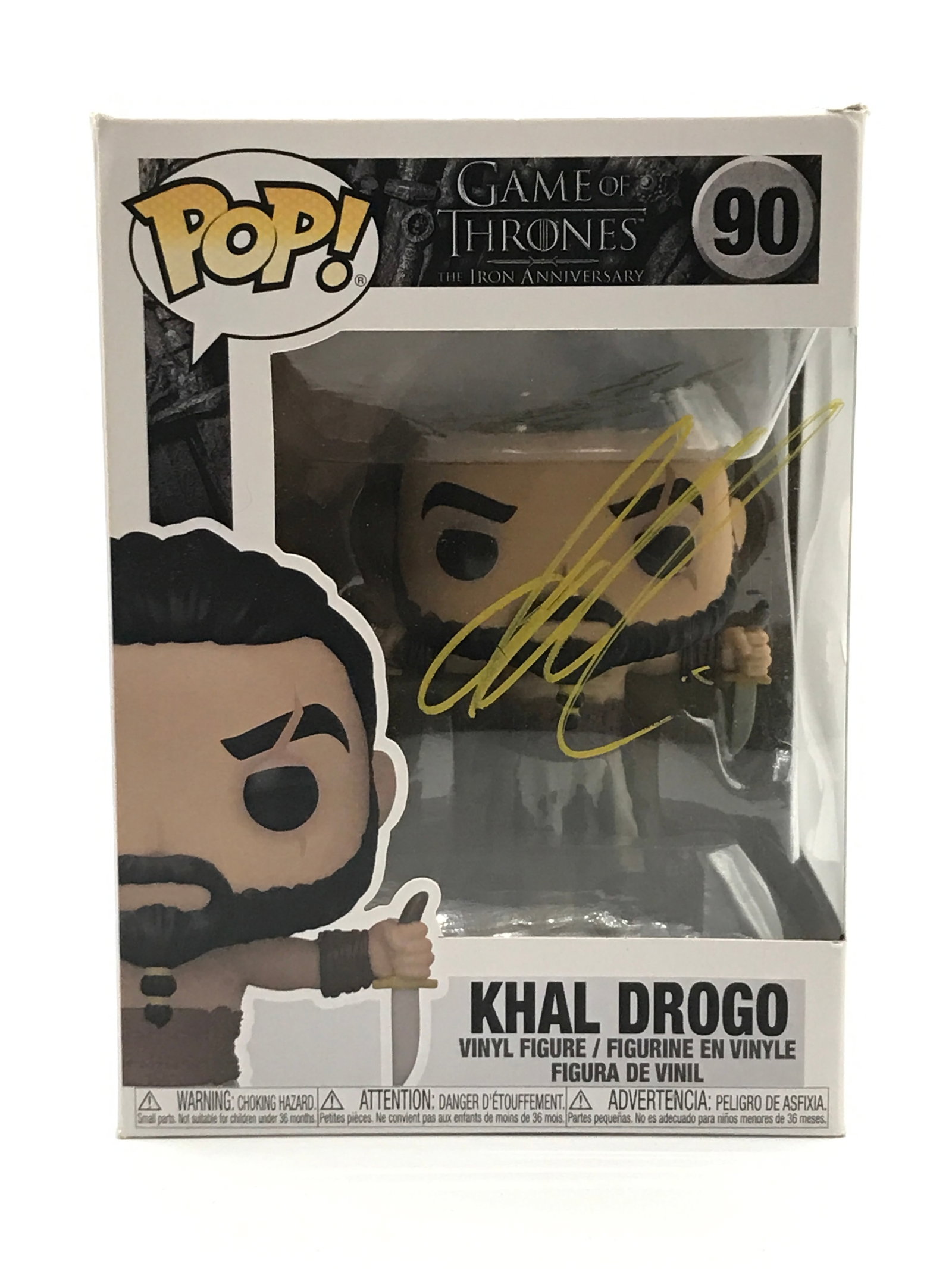 JASON MAMOA SIGNED KHAL DROGO G.O.T FUNKO POP - KB COA: Prices are in Canadian dollars