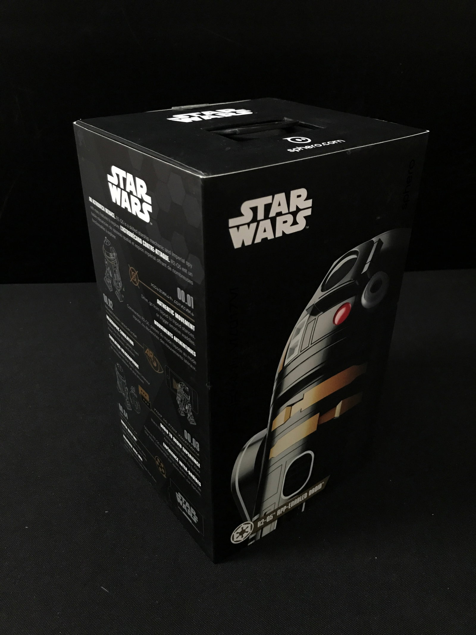 NEW SP HERO STAR WARS R2-Q5 APP ENABLED DROID IN ORIGINAL PACKAGING: Prices are in Canadian dollars