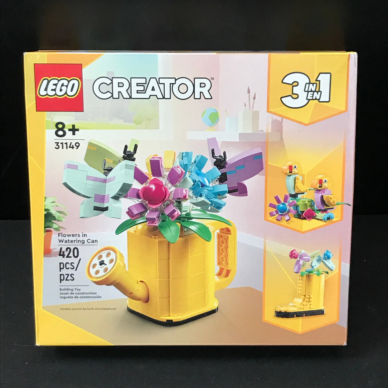 LEGO CREATOR #31149 FLOWERS IN WATERING CAN IN ORIGINAL PACKAGING: Prices are in Canadian dollars