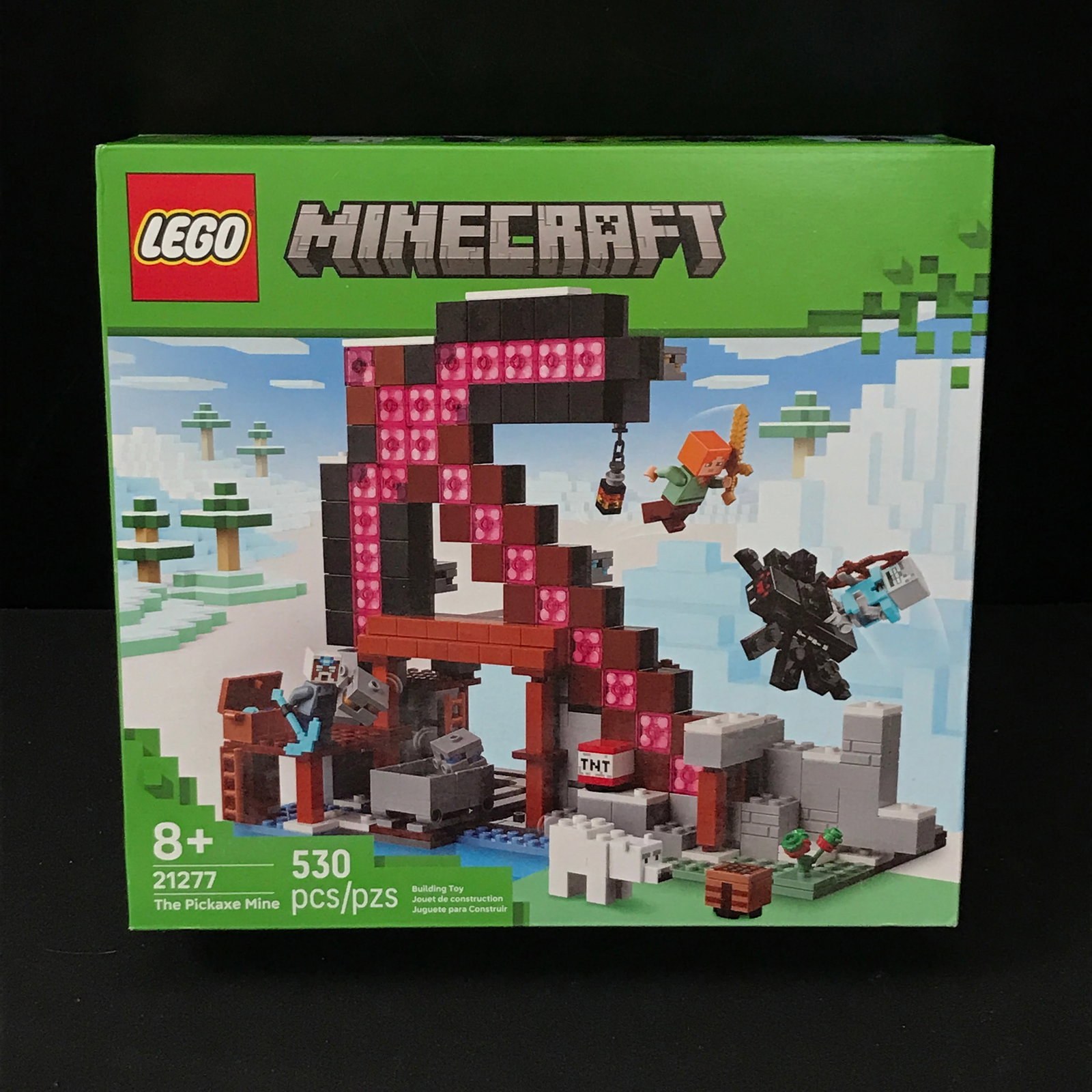 LEGO MINECRAFT #21277 THE PICKAXE MINE IN ORIGINAL PACKAGING: Prices are in Canadian dollars