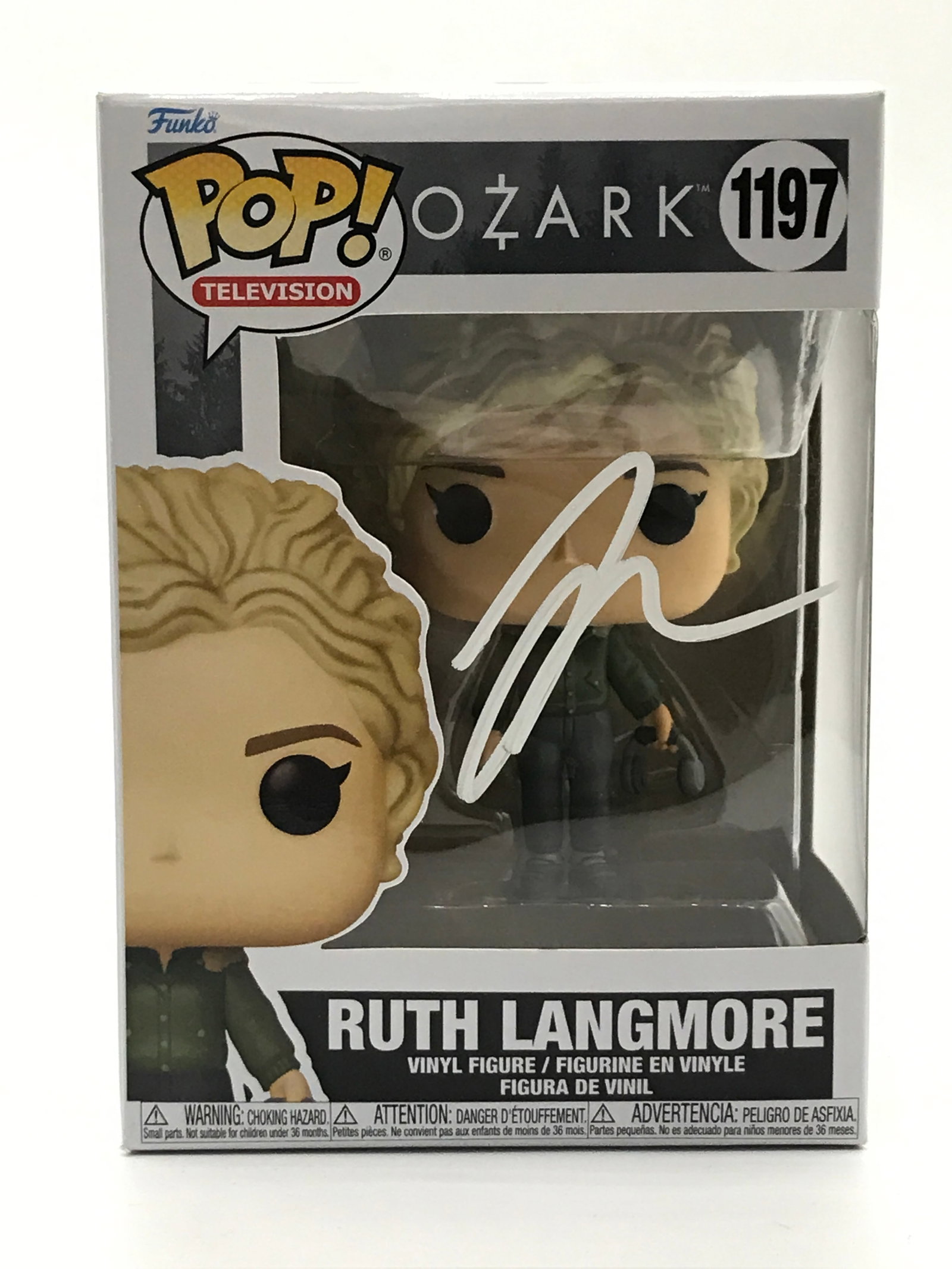 JULIA GARNER SIGNED RUTH LANGMORE OZARK FUNKO POP - KB COA: Prices are in Canadian dollars
