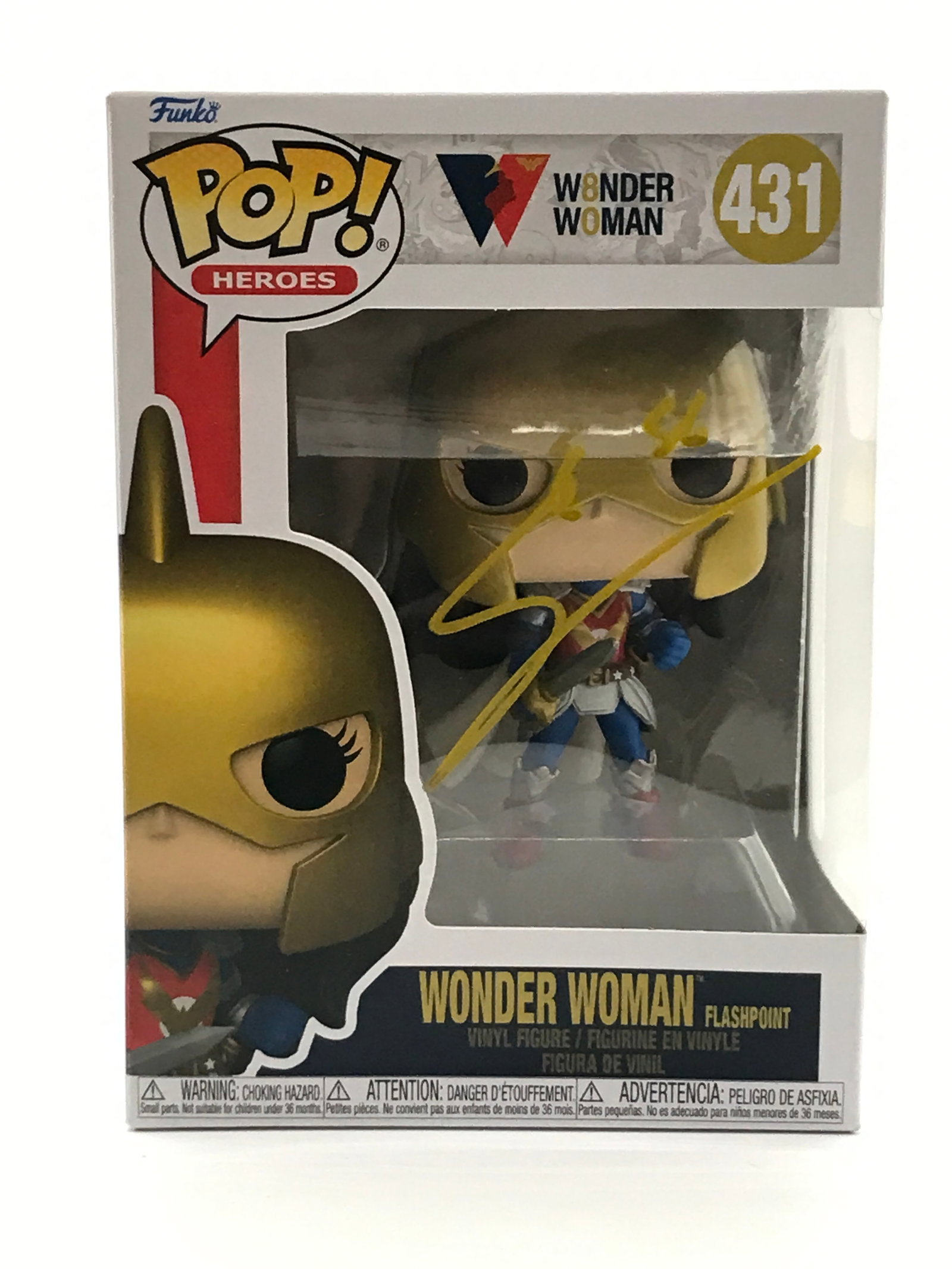 GAL GADOT SIGNED WONDER WOMAN FUNKO POP - KB COA: Prices are in Canadian dollars