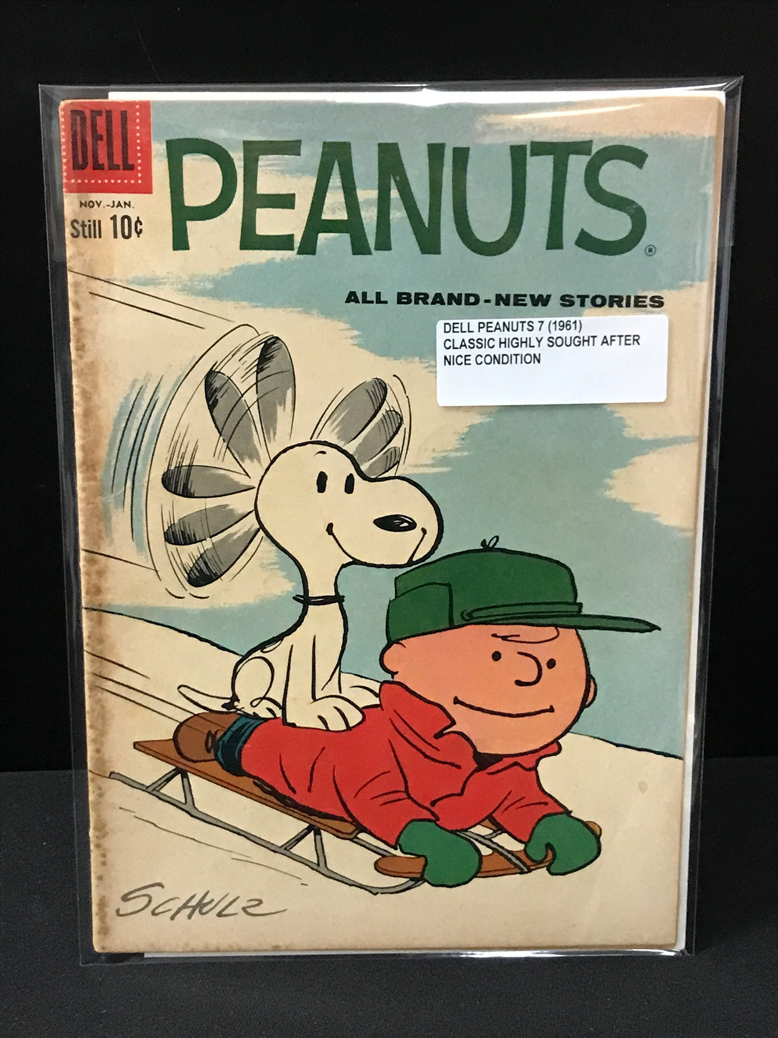 PEANUTS #7 (1961) - DELL COMICS: Prices are in Canadian dollars