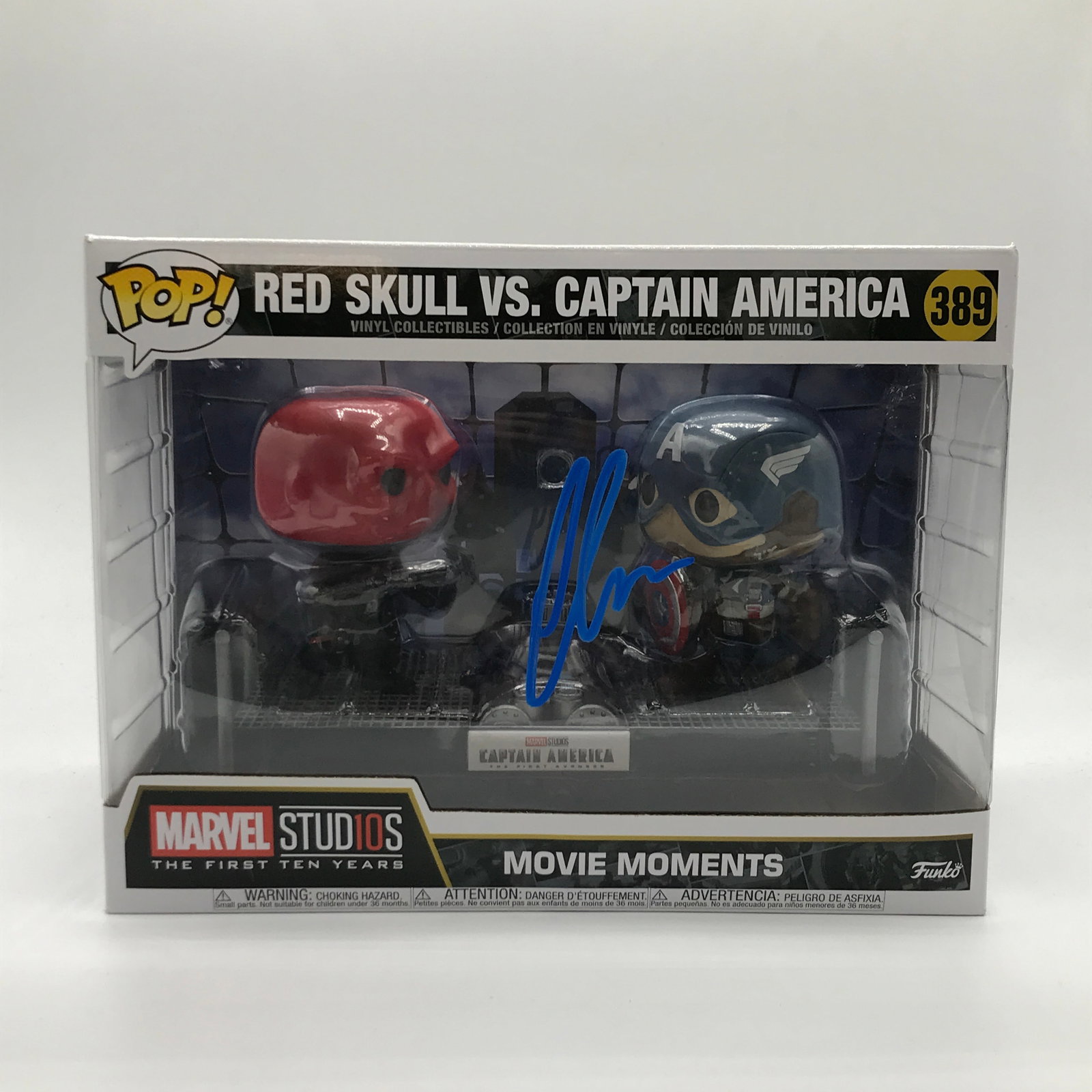 CHRIS EVANS SIGNED SCENE FUNKO POP - KB COA: Prices are in Canadian dollars
