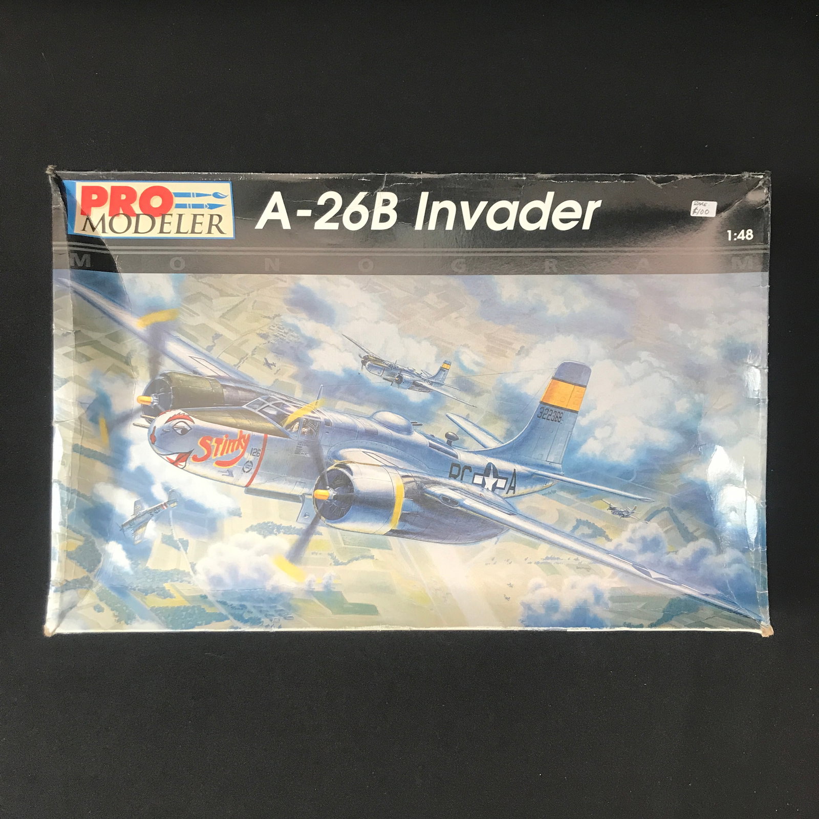 SEALED PRO MODELER A-26B INVADER MODEL KIT IN ORIGINAL PACKAGING: Prices are in Canadian dollars