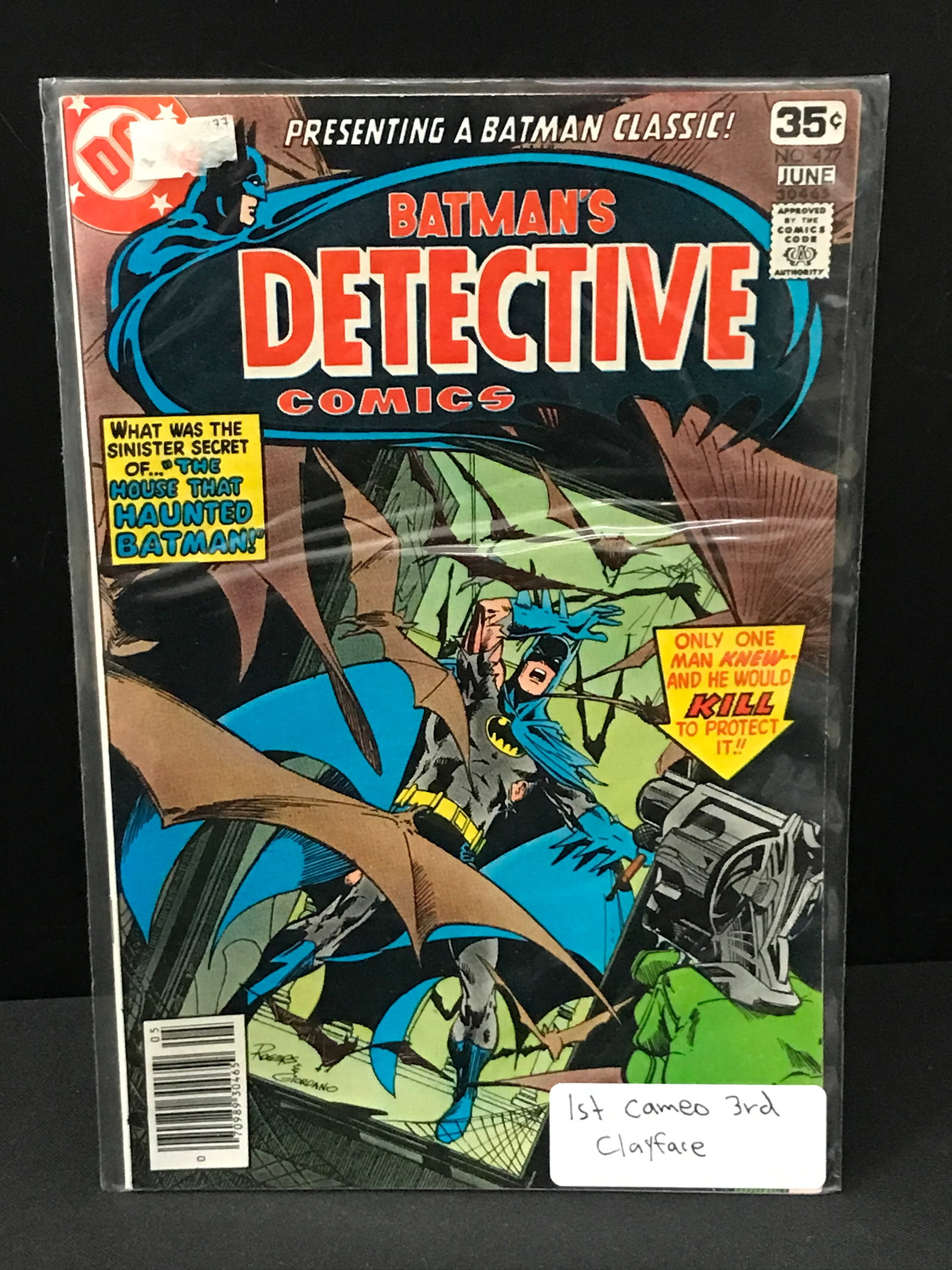 DETECTIVE COMICS #477 - DC COMICS: Prices are in Canadian dollars