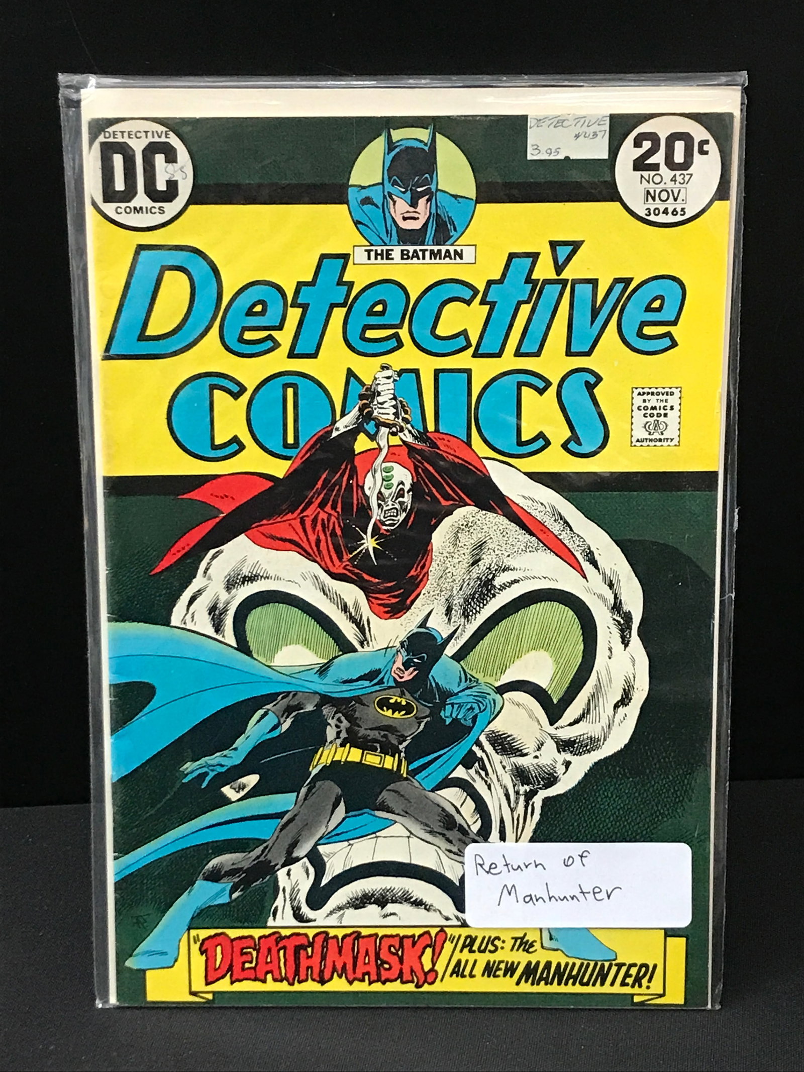 DETECTIVE COMICS #437 RETURN OF MANHUNTER - DC COMICS: Prices are in Canadian dollars