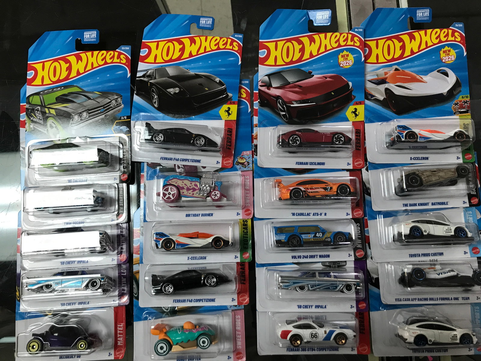 LOT OF 20 SEALED HOT WHEELS CARS IN ORIGINAL PACKAGING: Prices are in Canadian dollars
